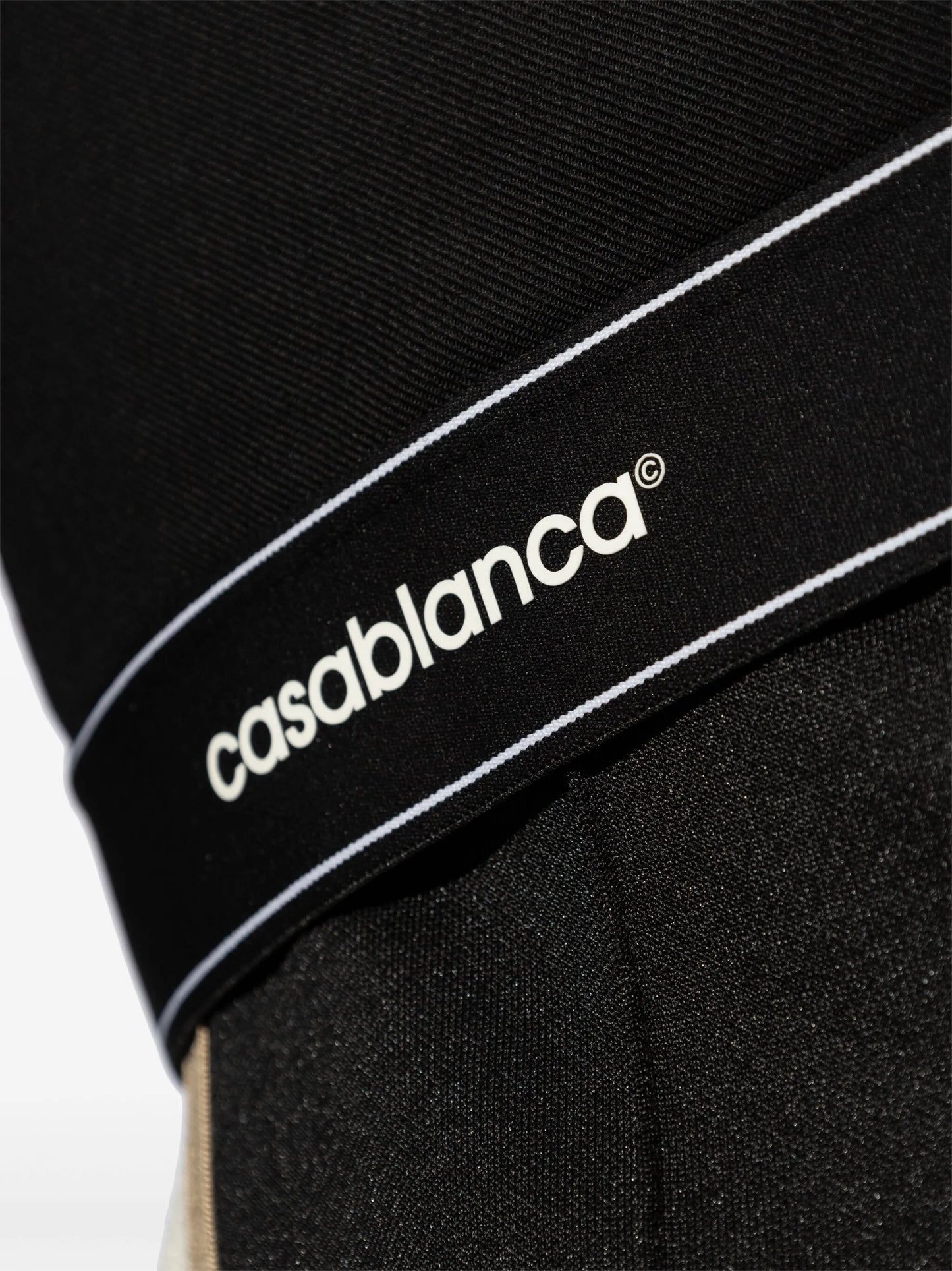 logo-print zipped bomber jacket