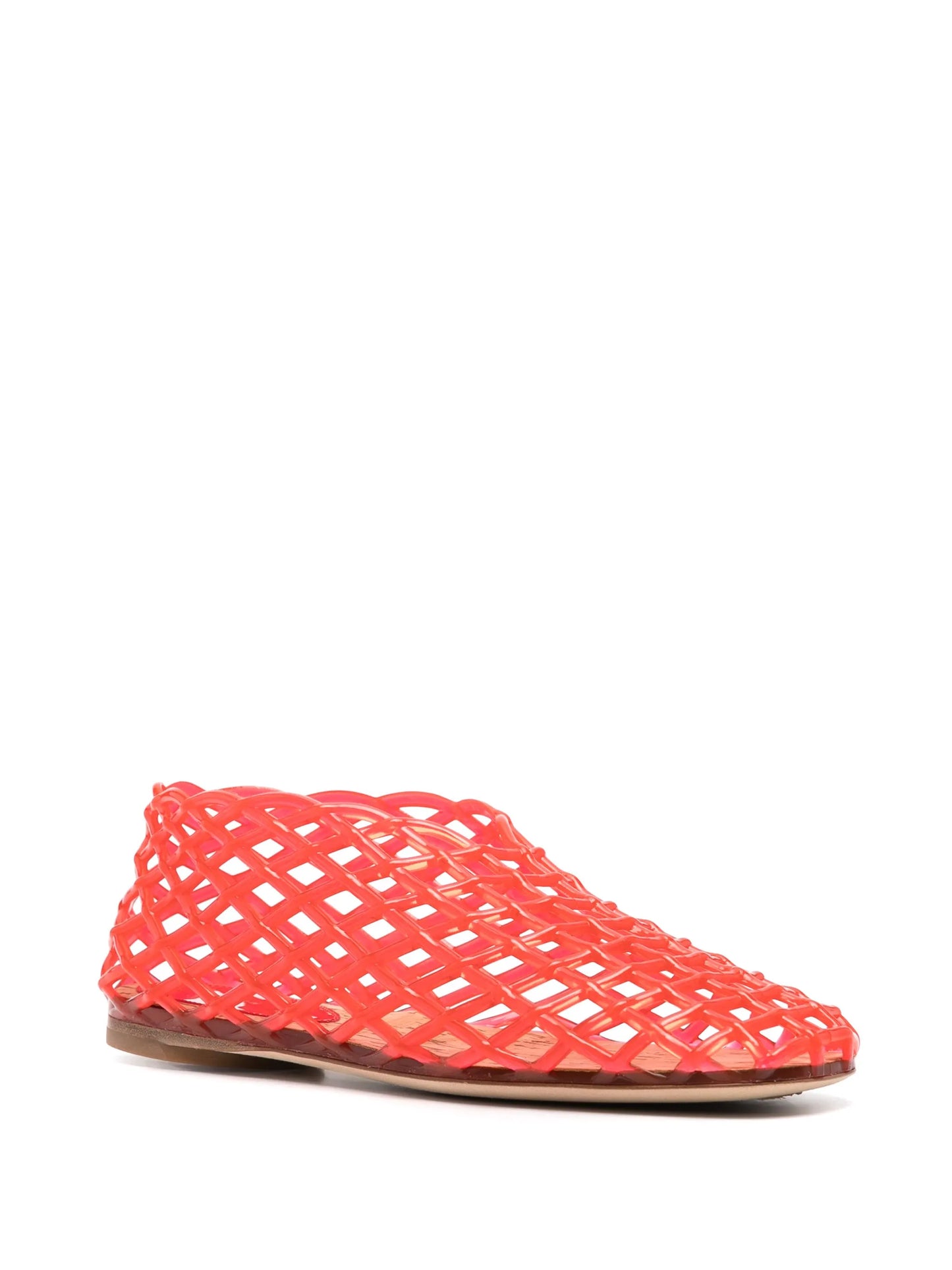 Mara caged-design loafers