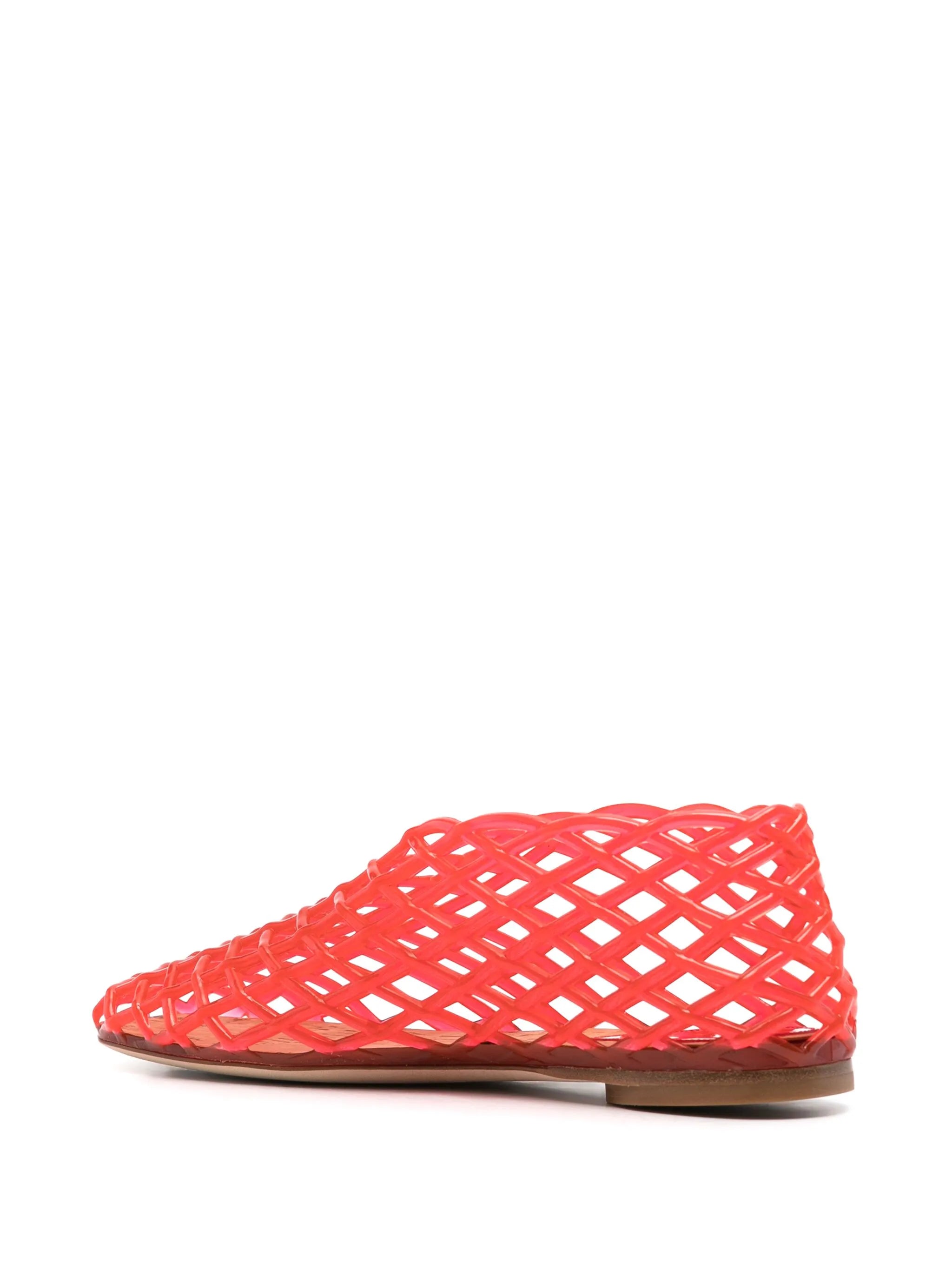Mara caged-design loafers