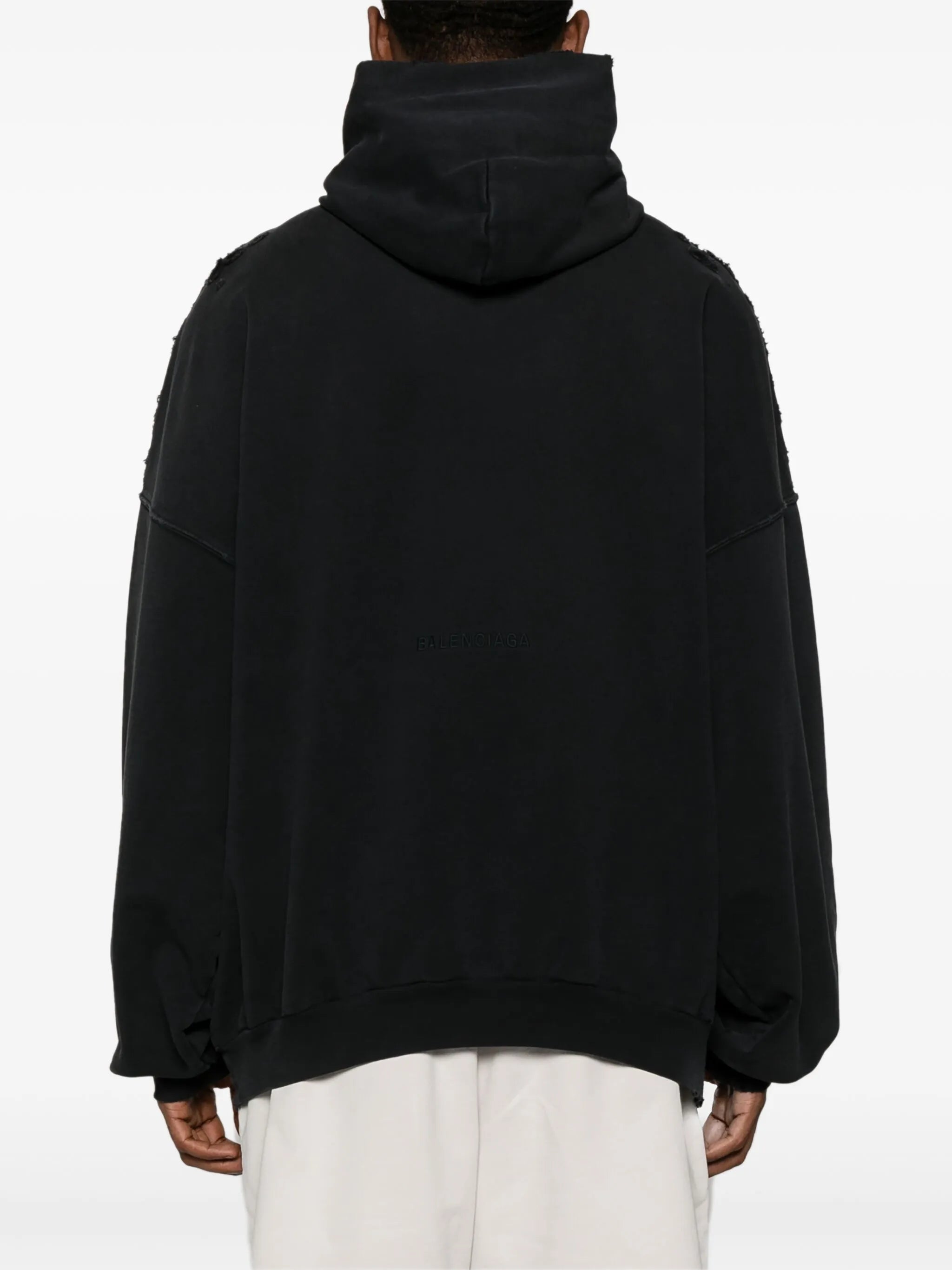 Paris Liberty distressed hoodie