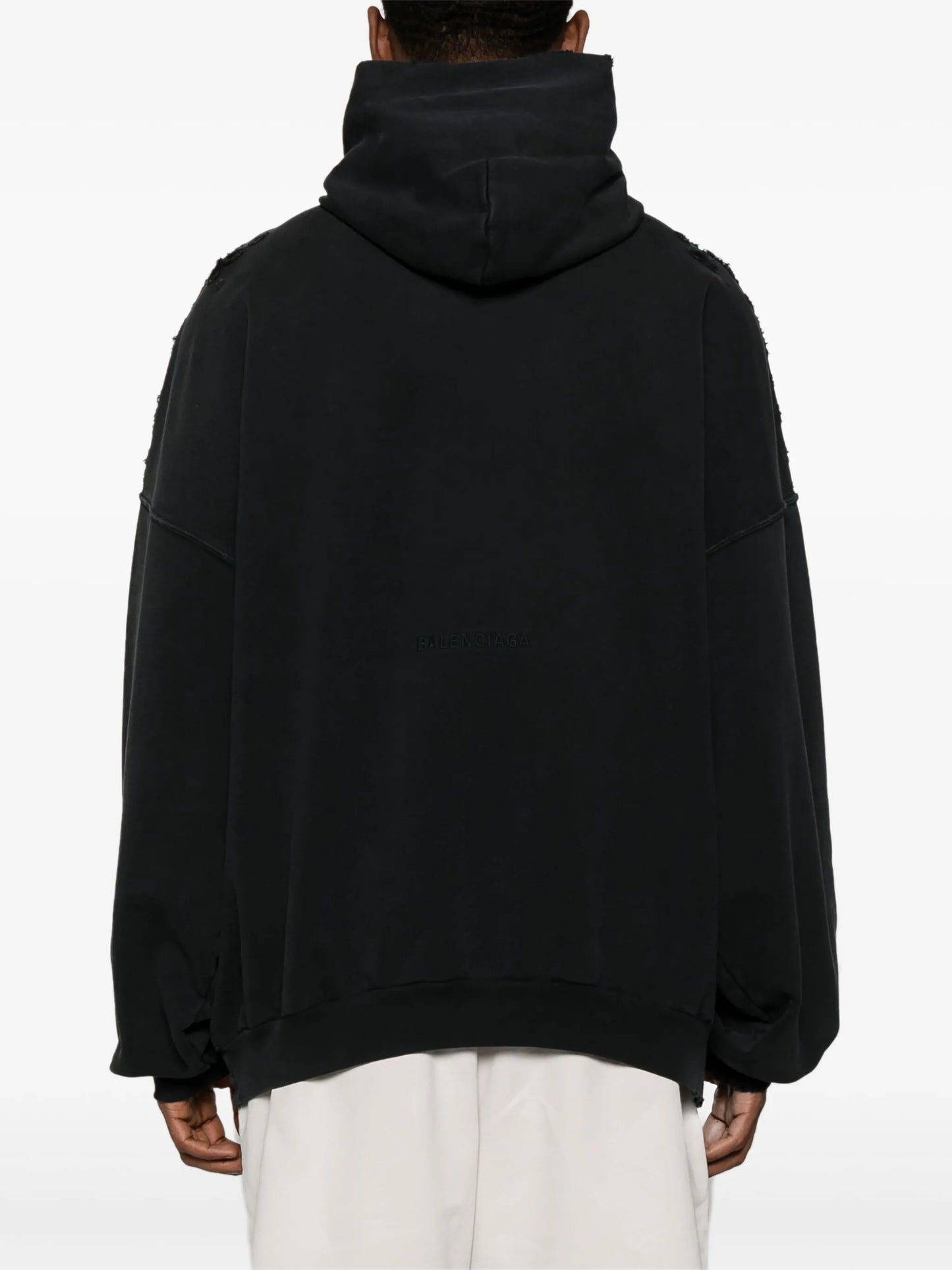Paris Liberty distressed hoodie