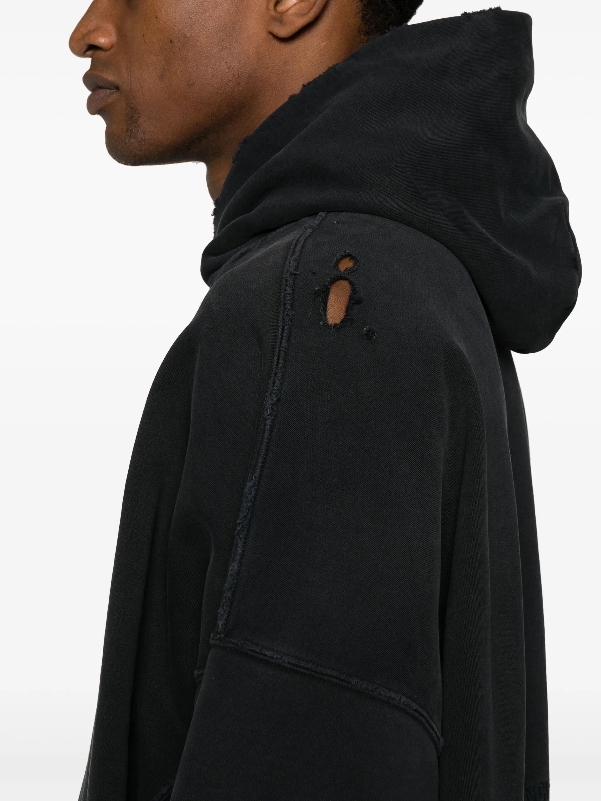 Paris Liberty distressed hoodie