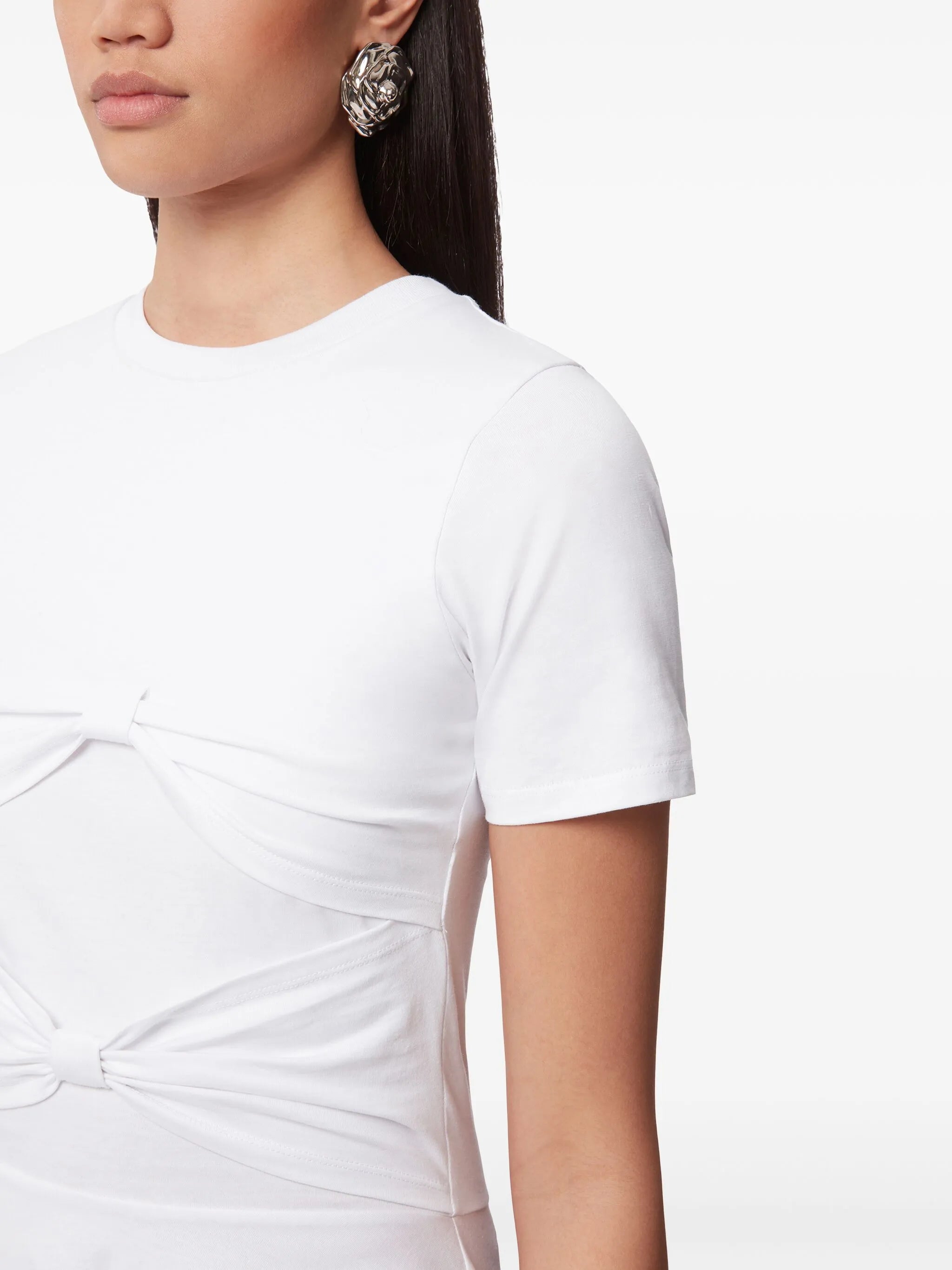 bow detailed t-shirt