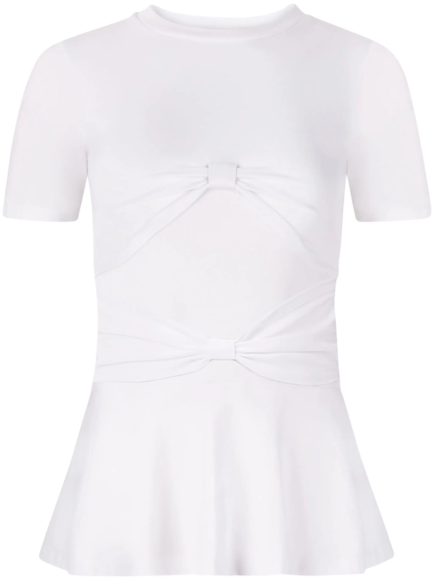 bow detailed t-shirt