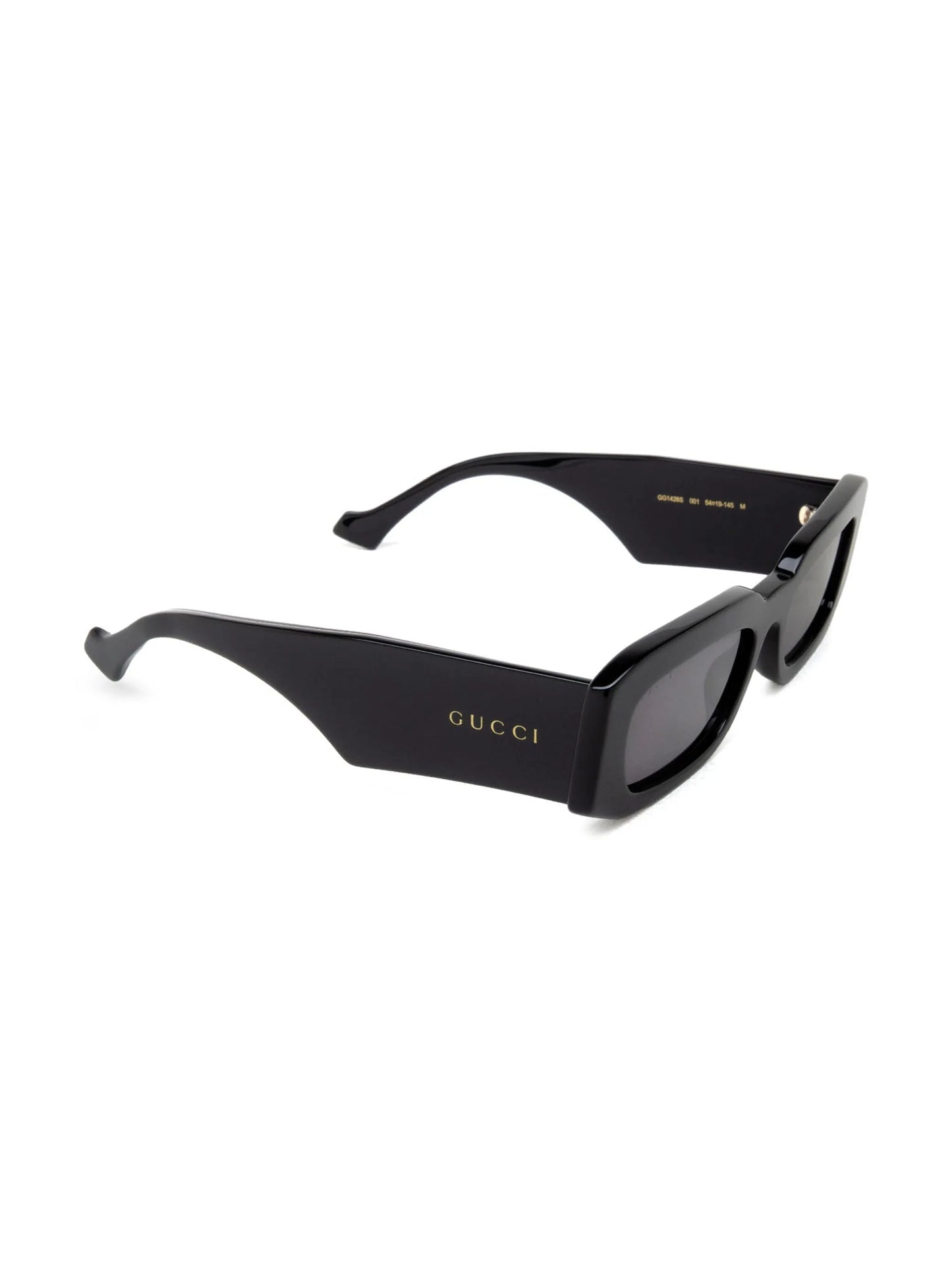 logo-engraved rectangle-frame sunglasses