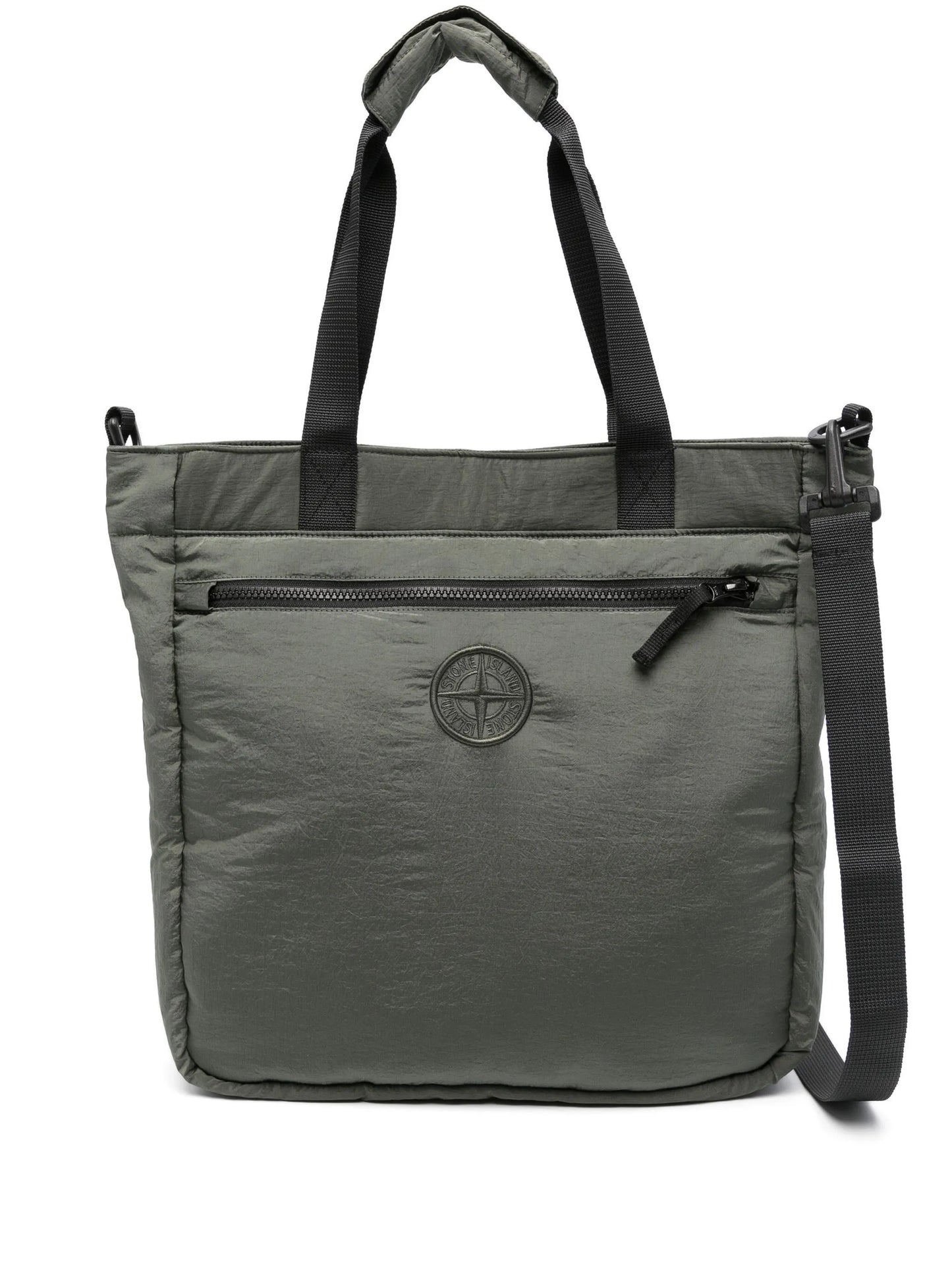 Compass-motif tote bag