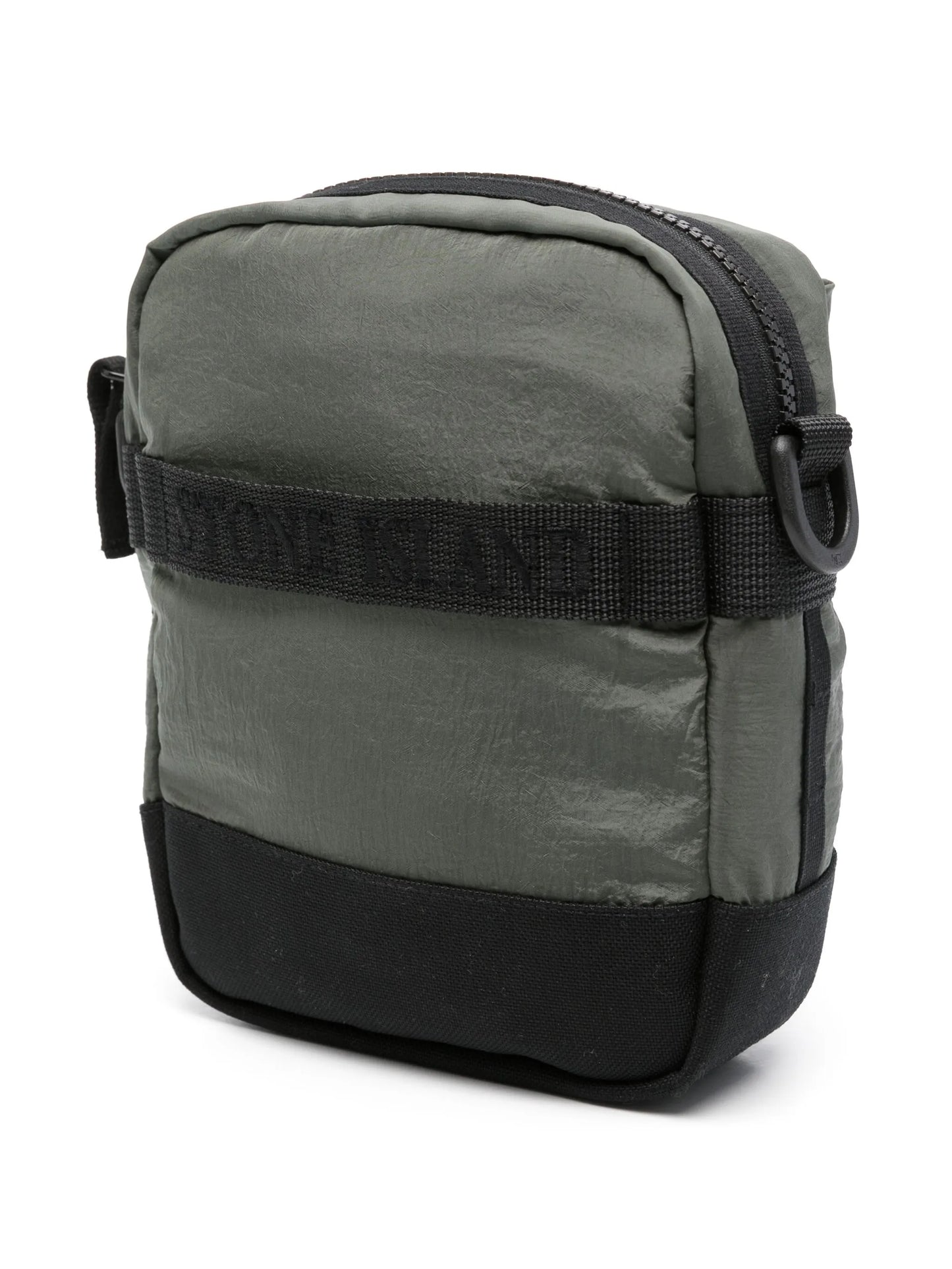 Compass-motif messenger bag