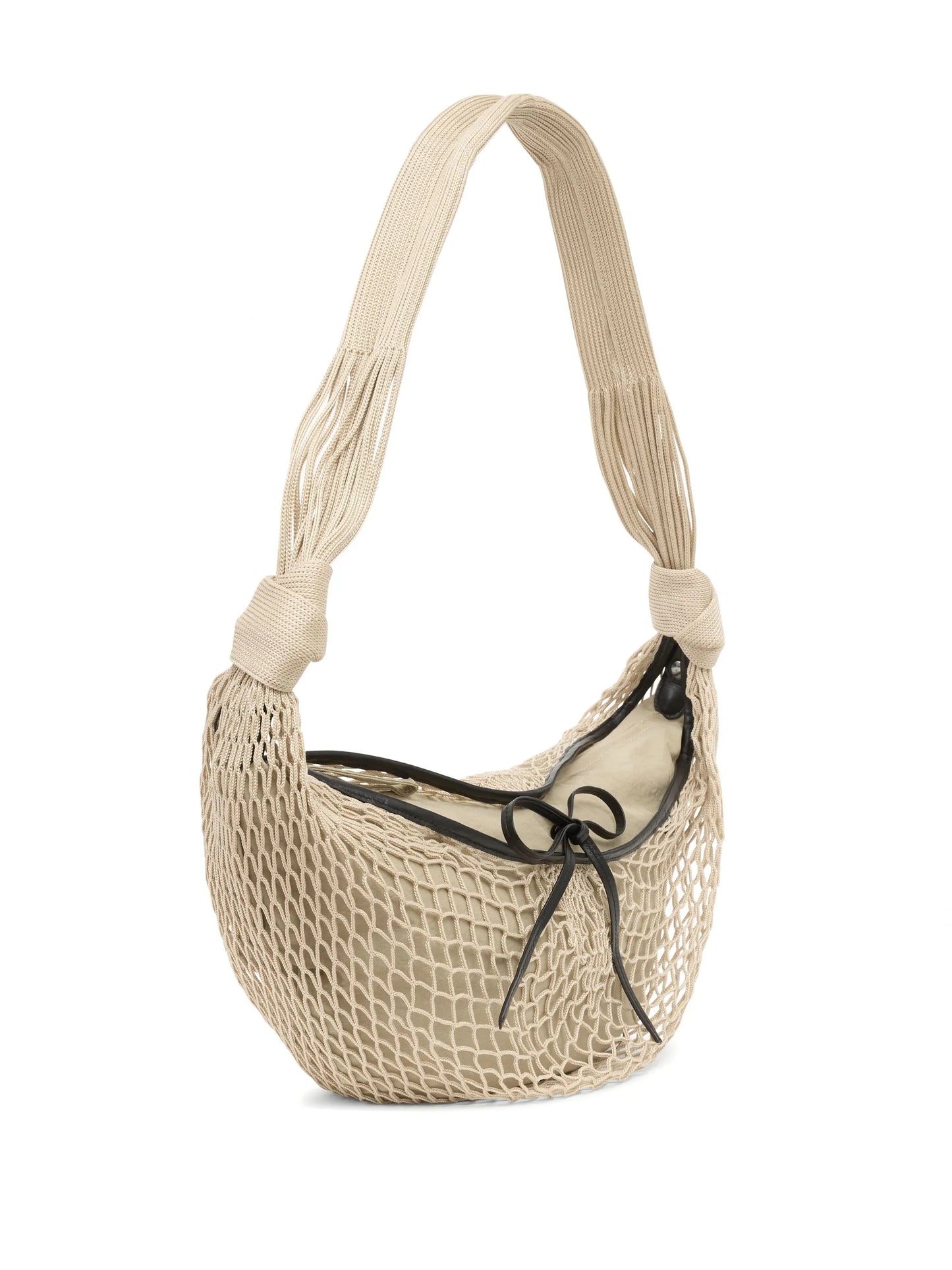 Croissant filt shoulder bag