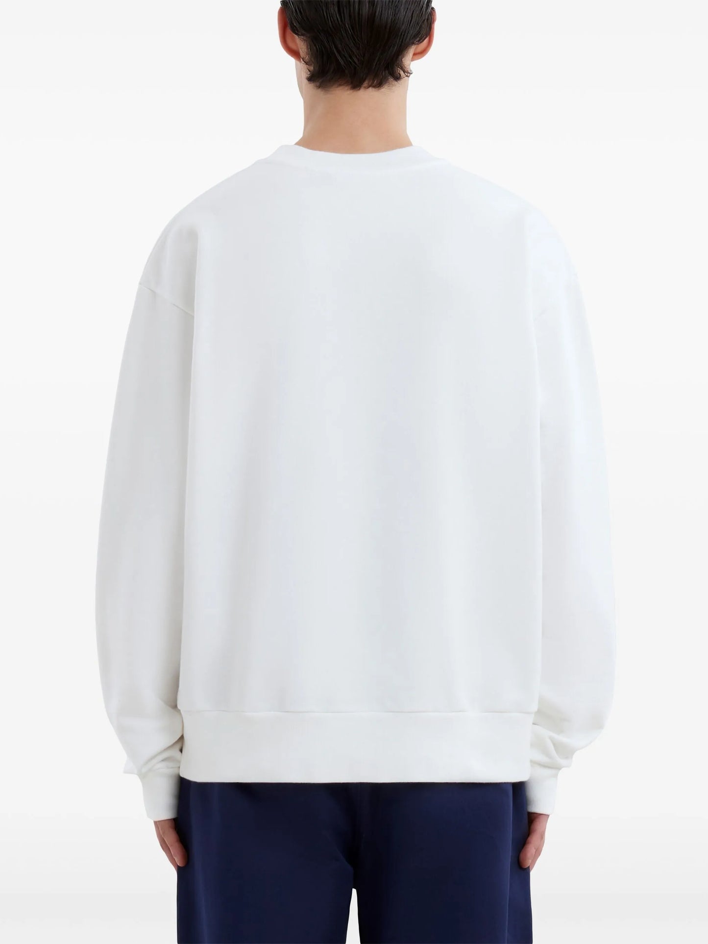 logo-print cotton sweatshirt
