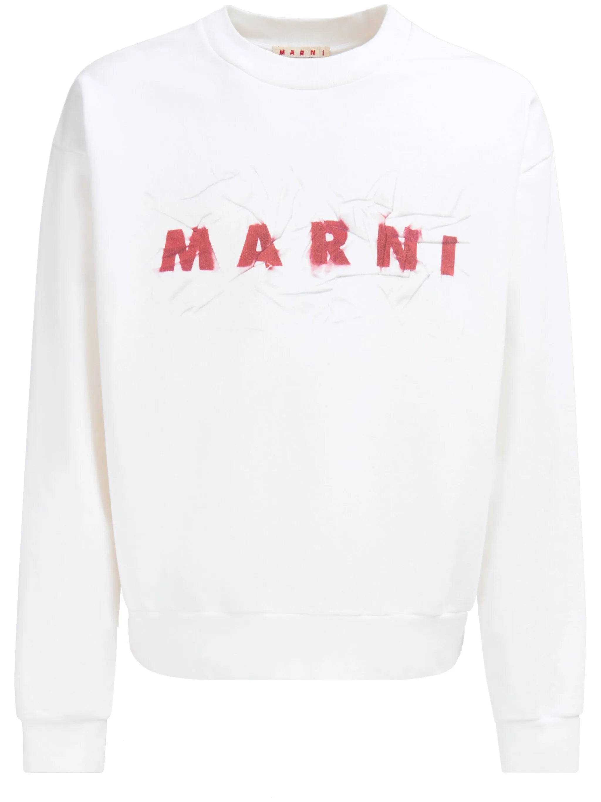 logo-print cotton sweatshirt