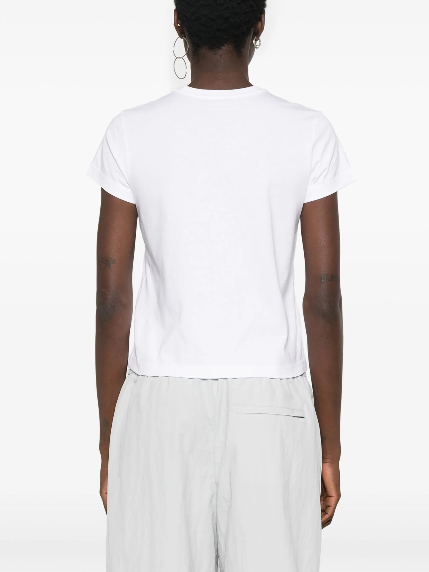 logo-print cotton T-shirt