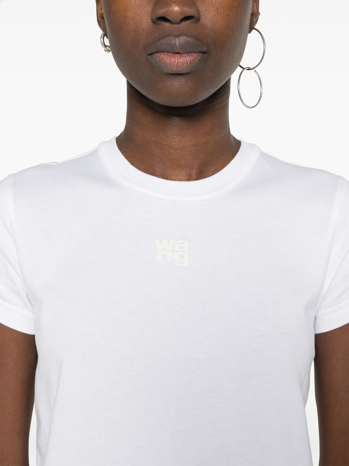 logo-print cotton T-shirt