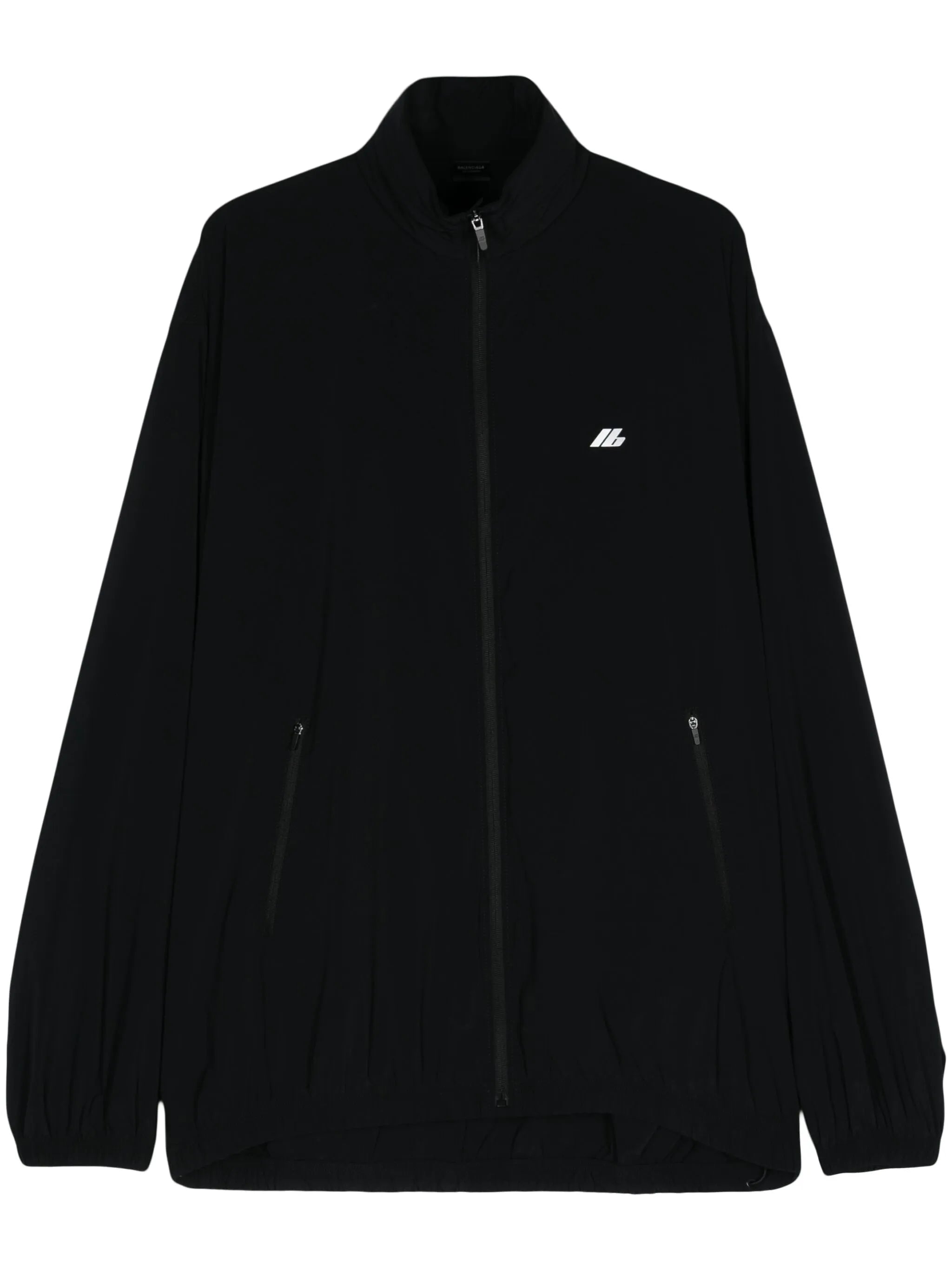logo-print track jacket