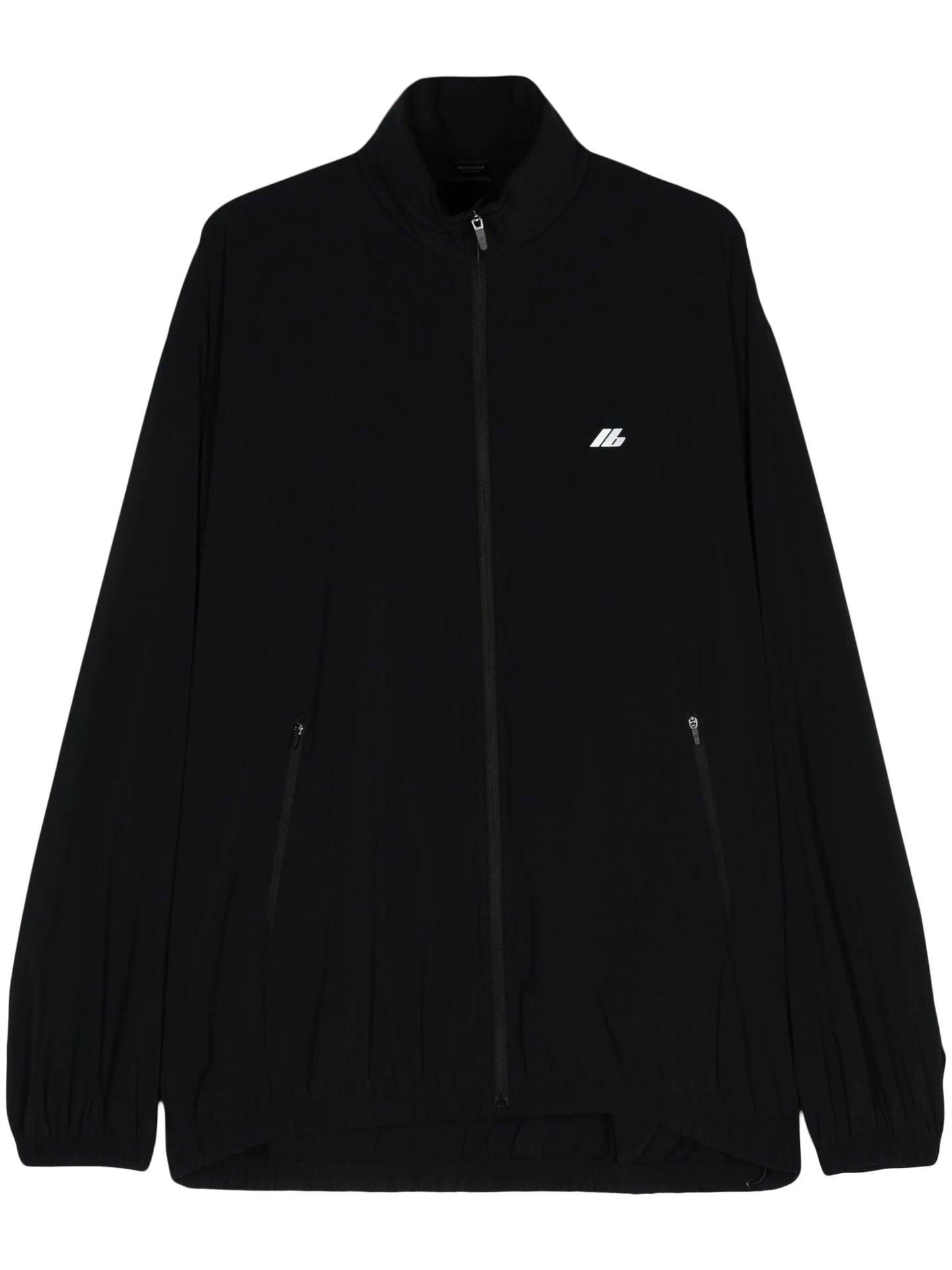 logo-print track jacket