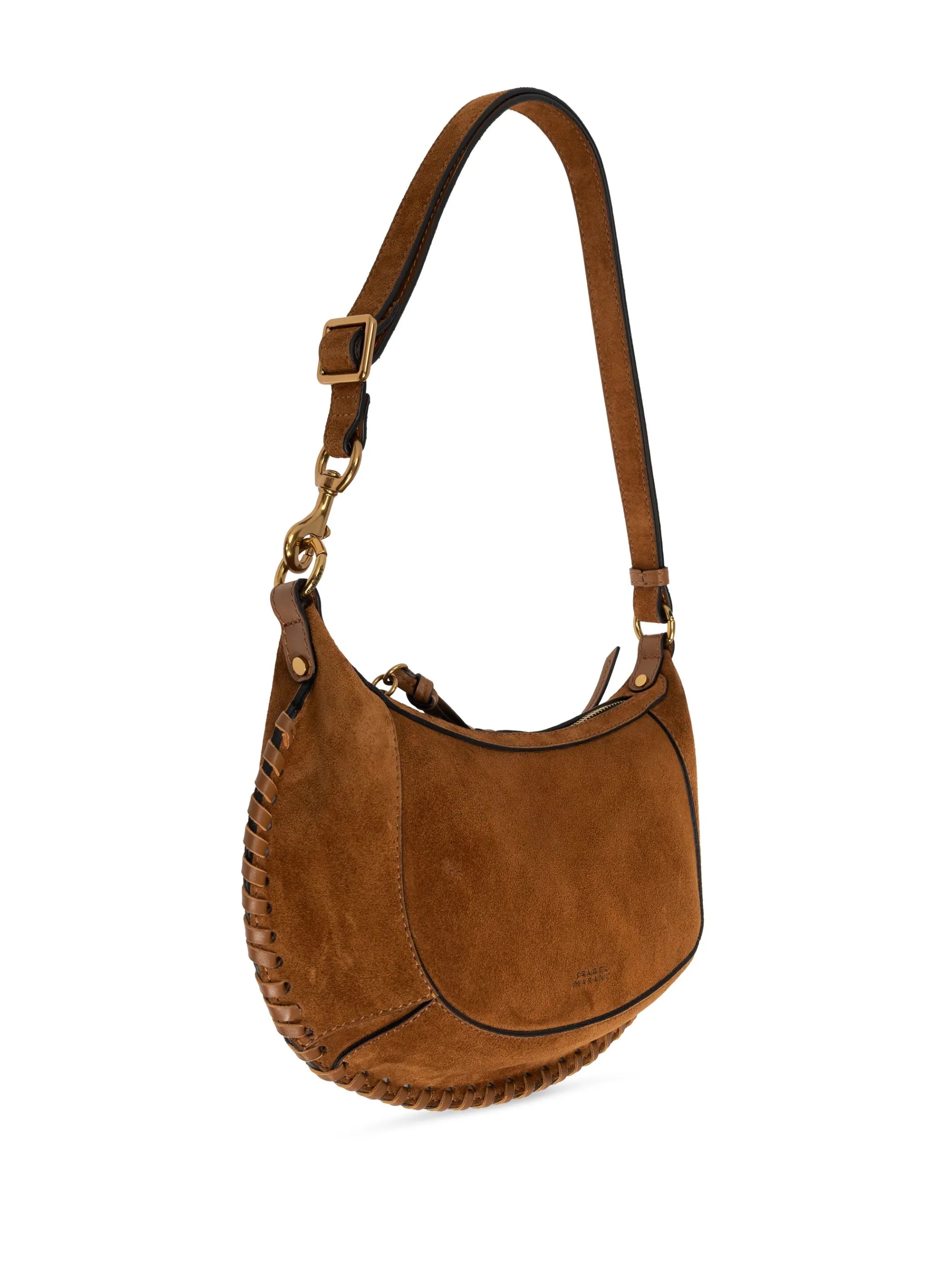 Oskan Moon suede shoulder bag