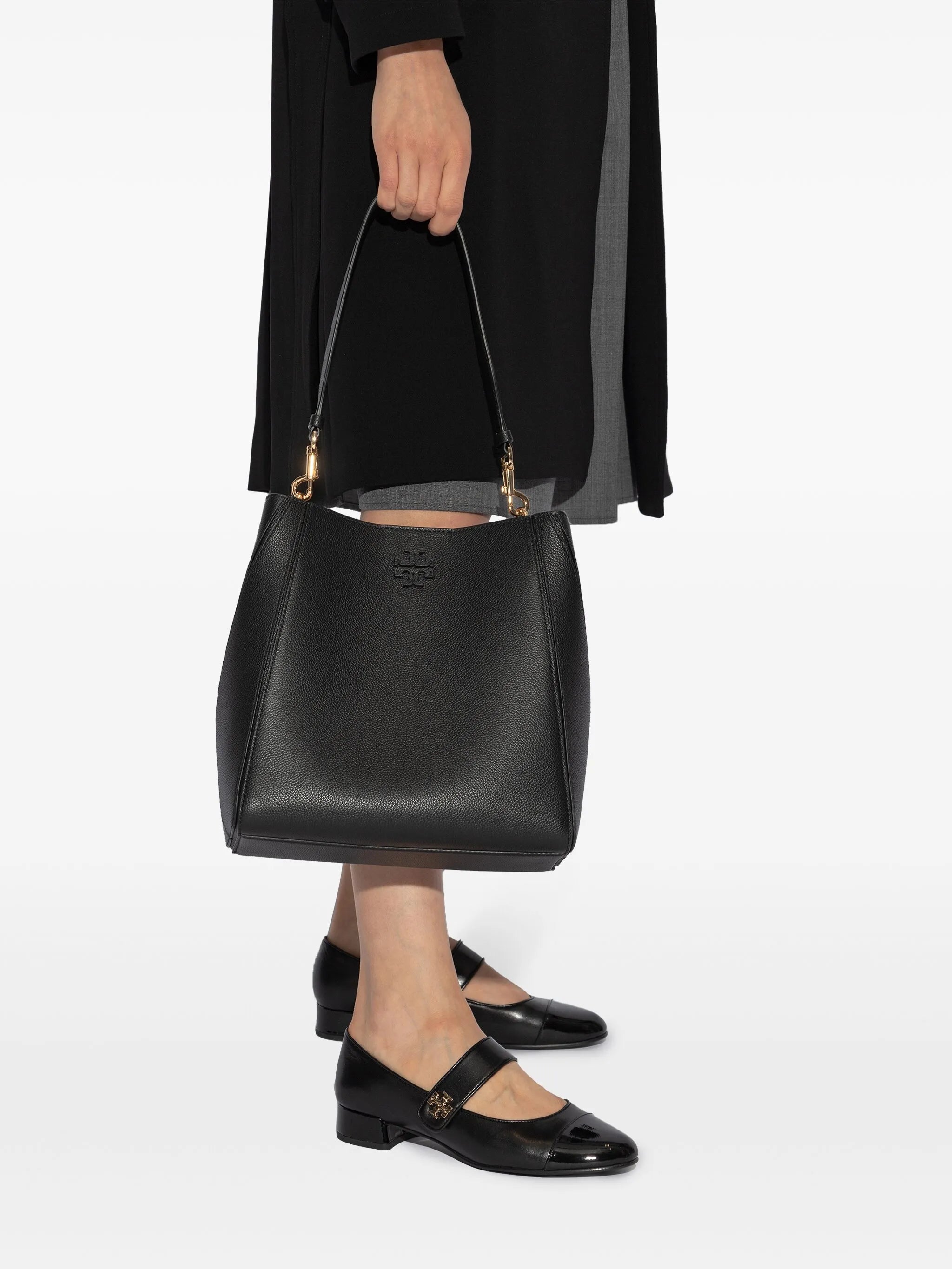 McGraw leather bucket bag