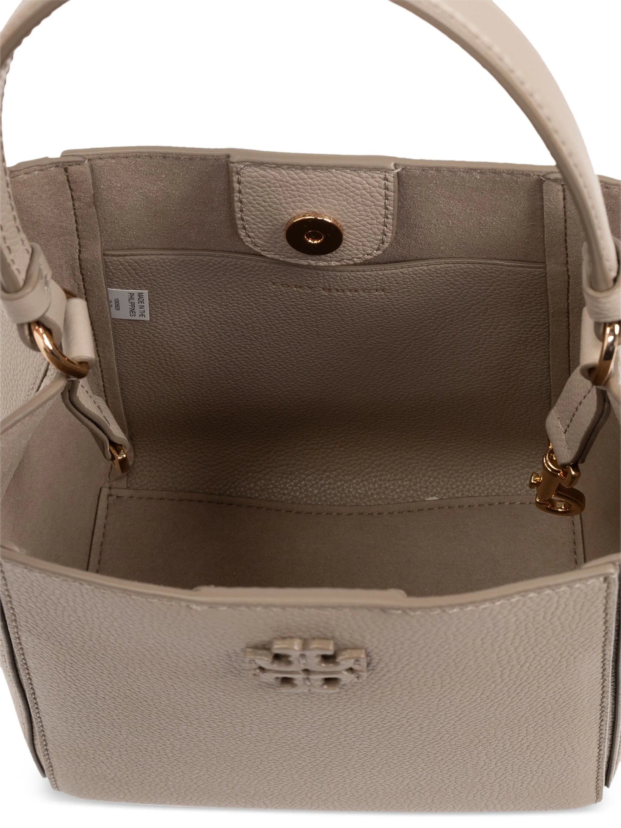 small McGraw leather bucket bag