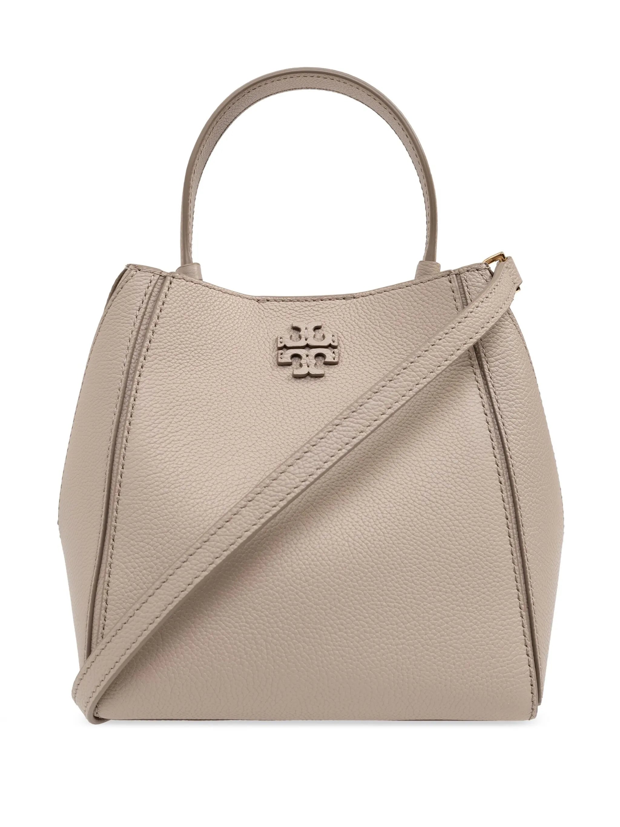 small McGraw leather bucket bag