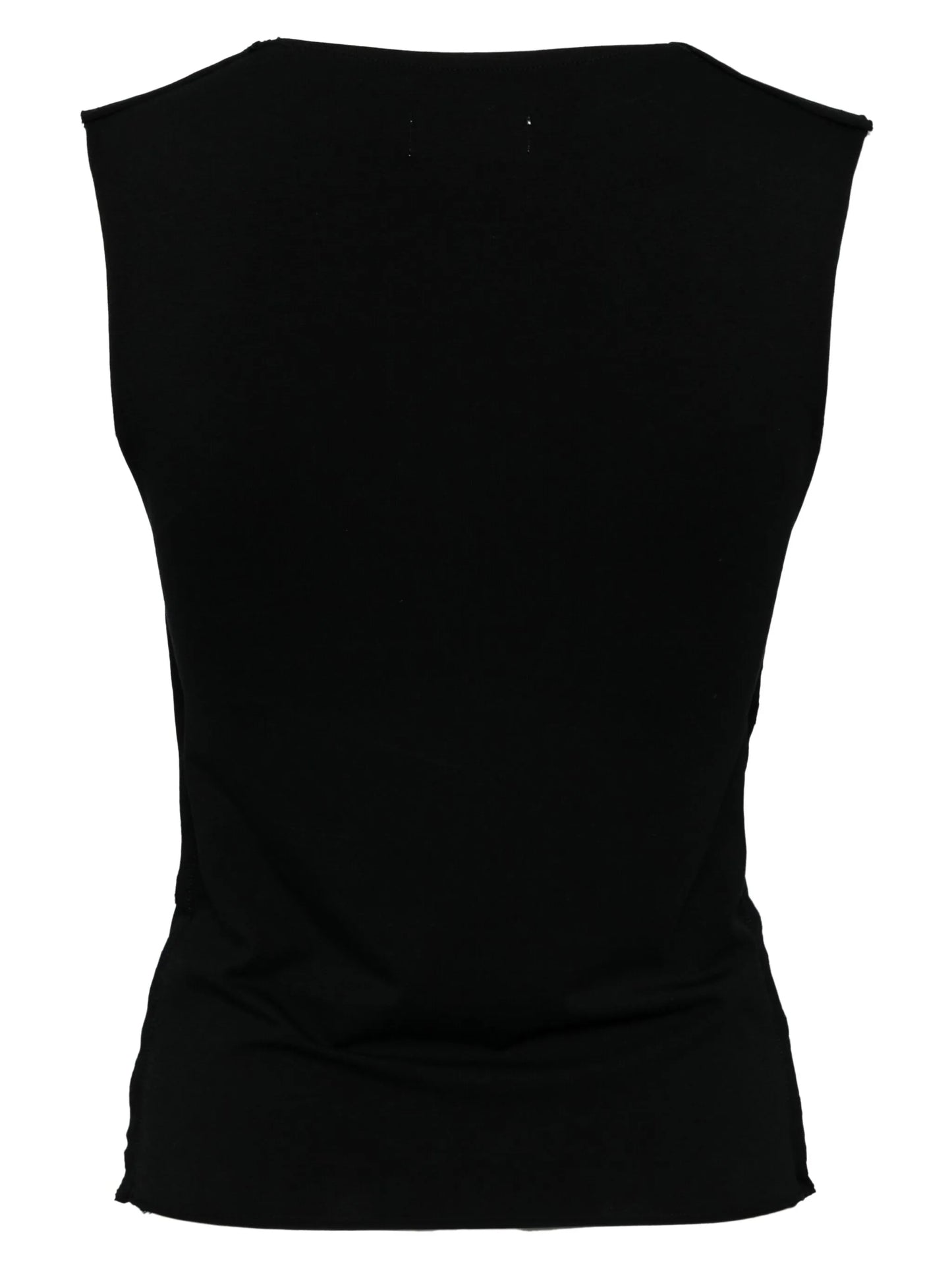graphic-print tank top