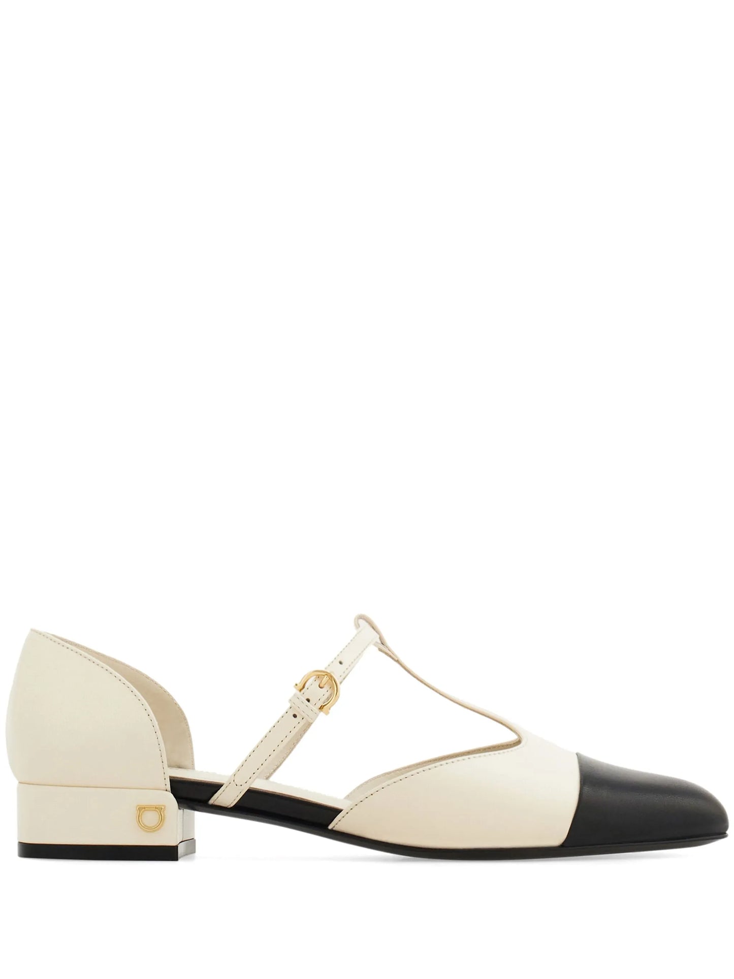 T-strap ballerina shoes