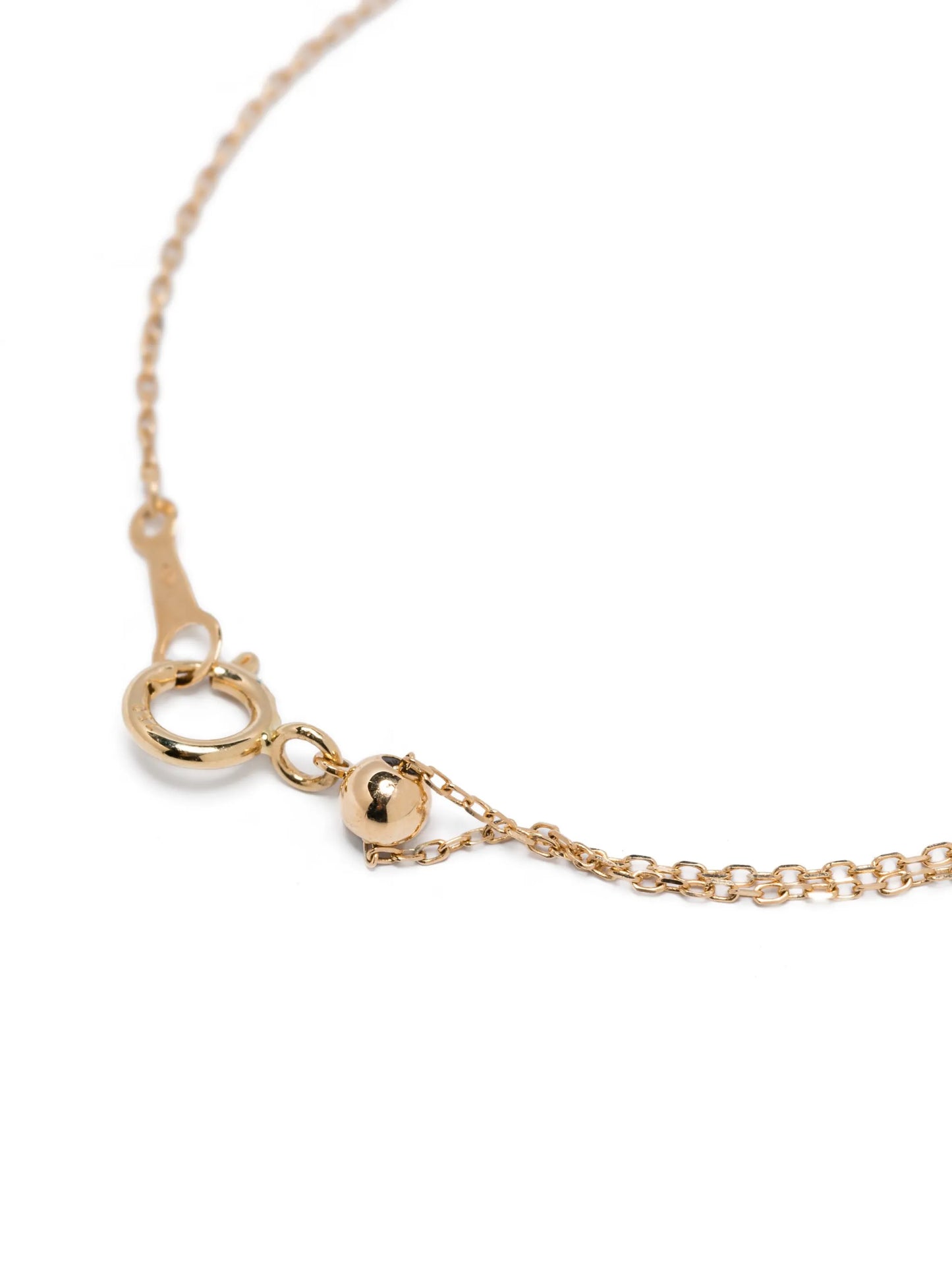 18kt yellow gold Aphrodite diamond and pearl bracelet