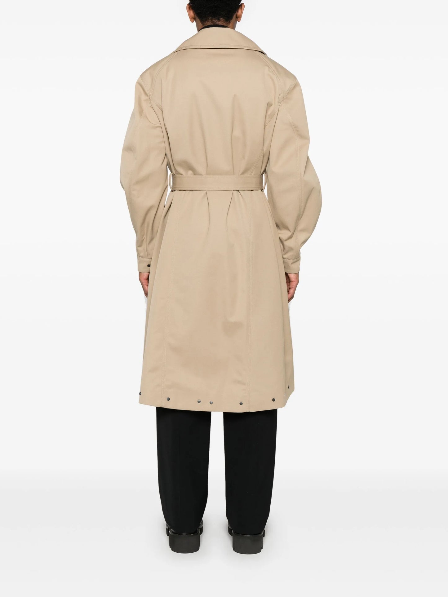 belted trench coat