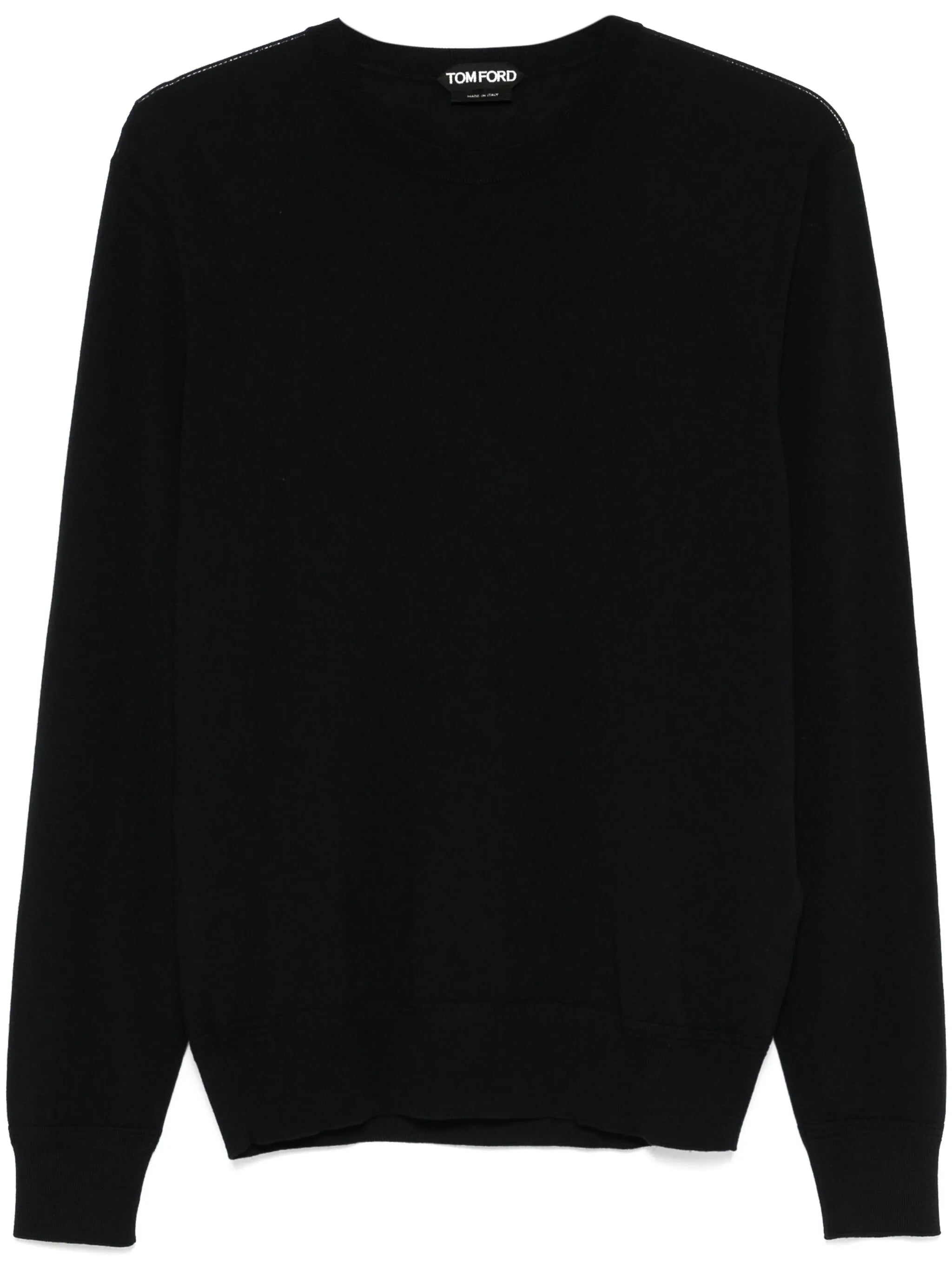 fine-knit sweater