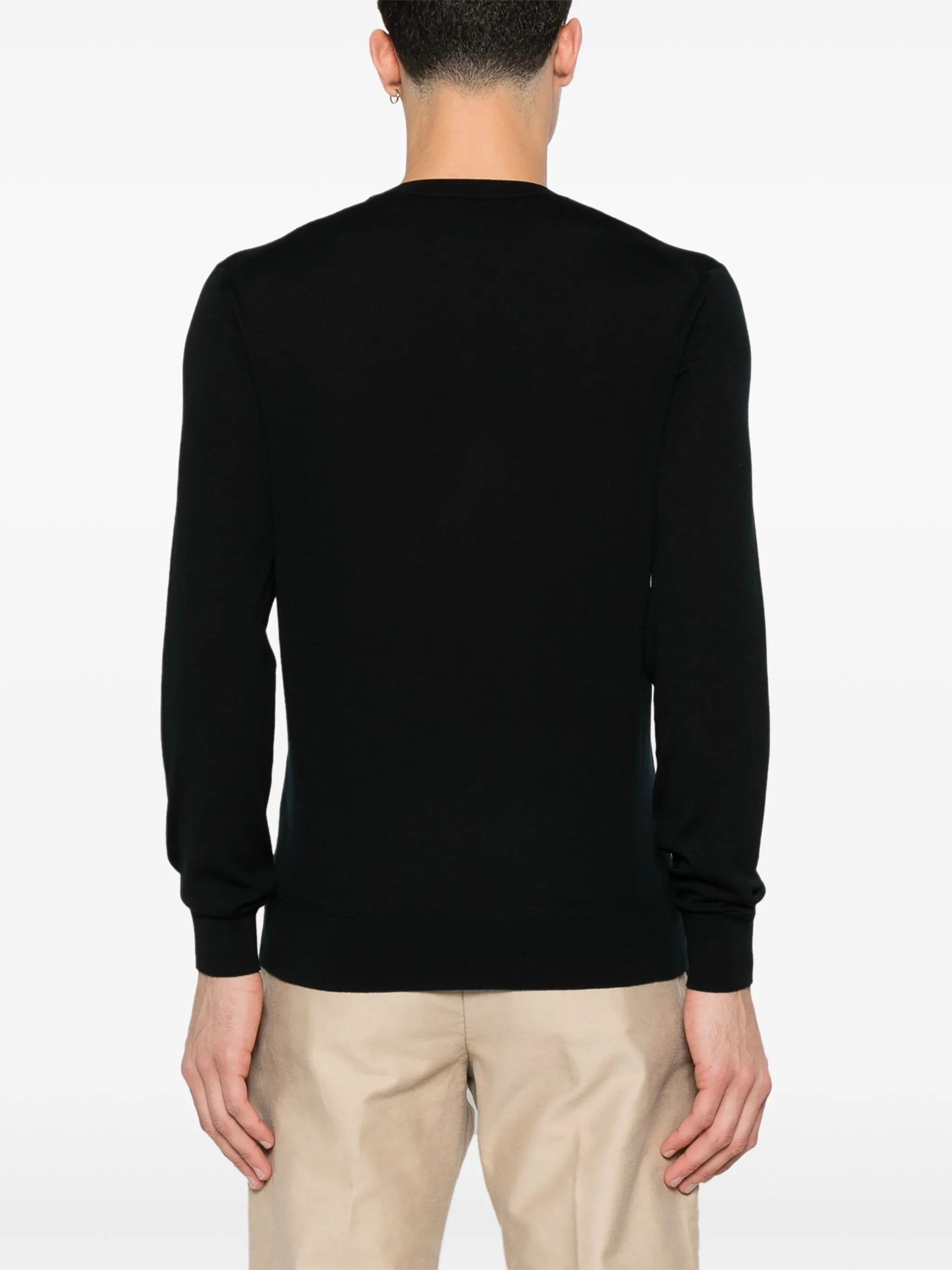 fine-knit sweater