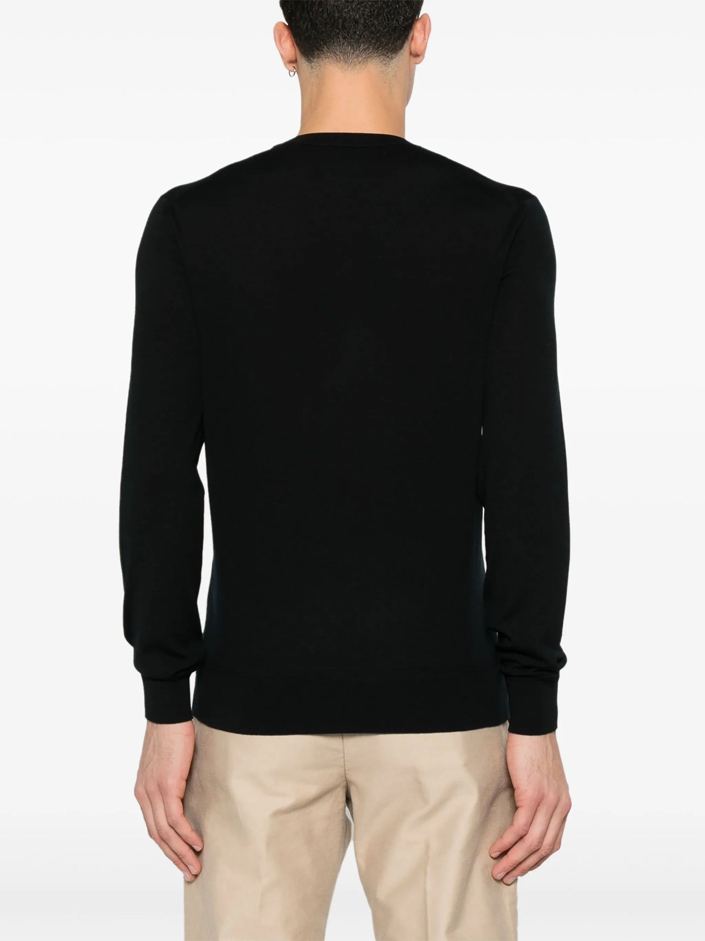 fine-knit sweater