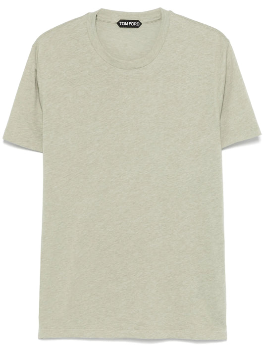 mélange-effect T-shirt