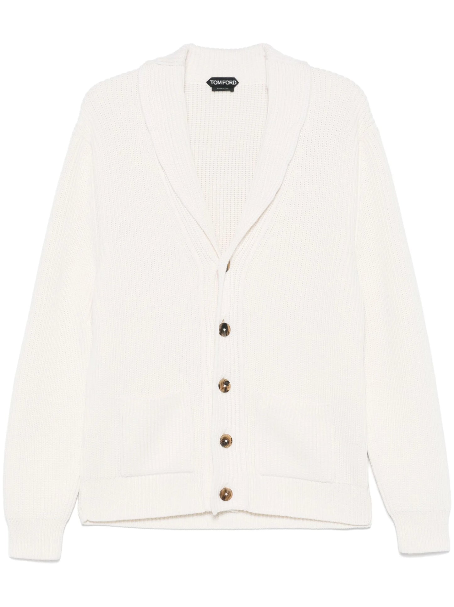 shawl-lapels cardigan