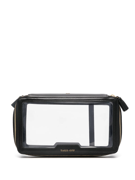logo-print travel bag