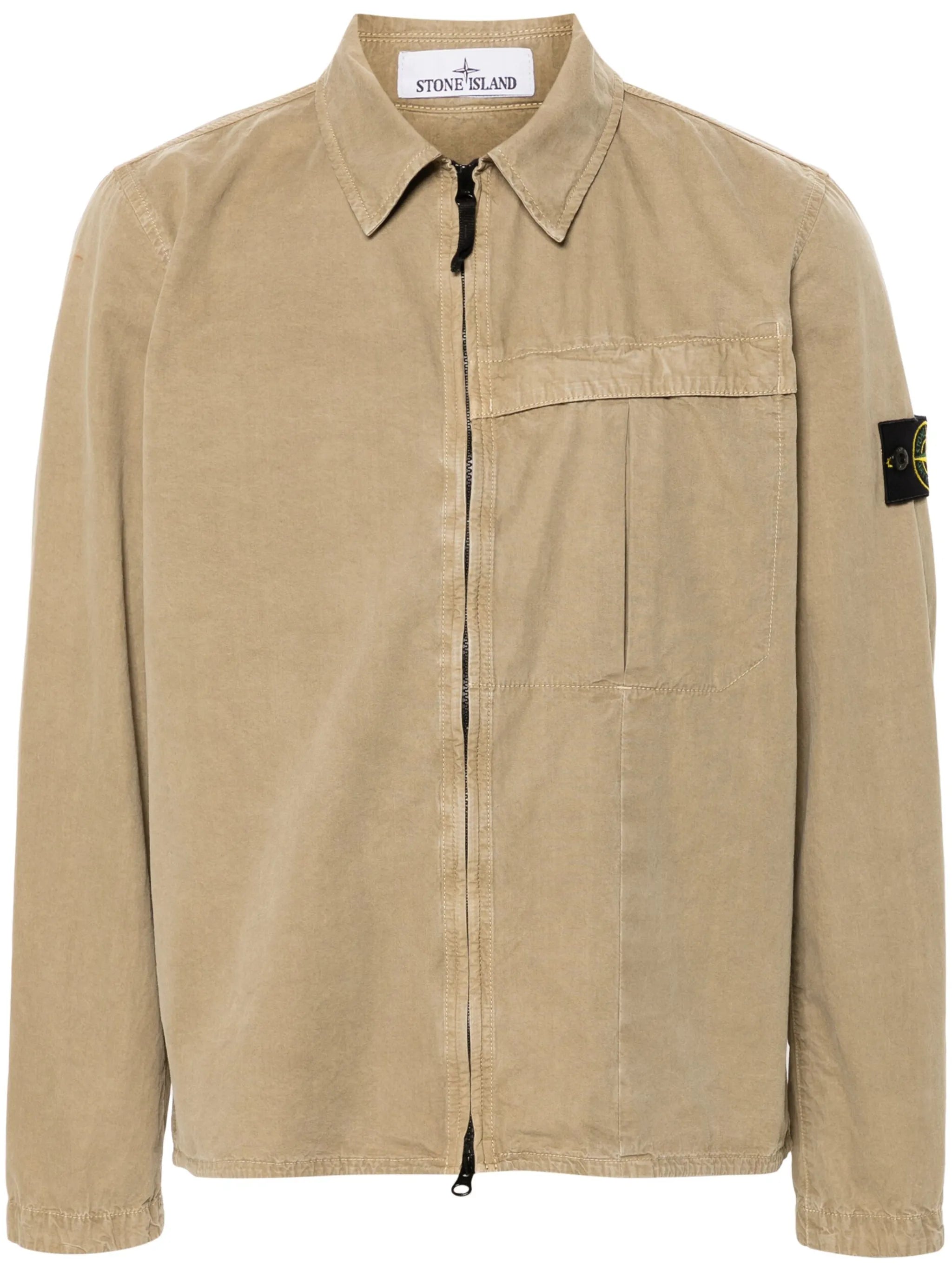 garment dyed canvas shirt