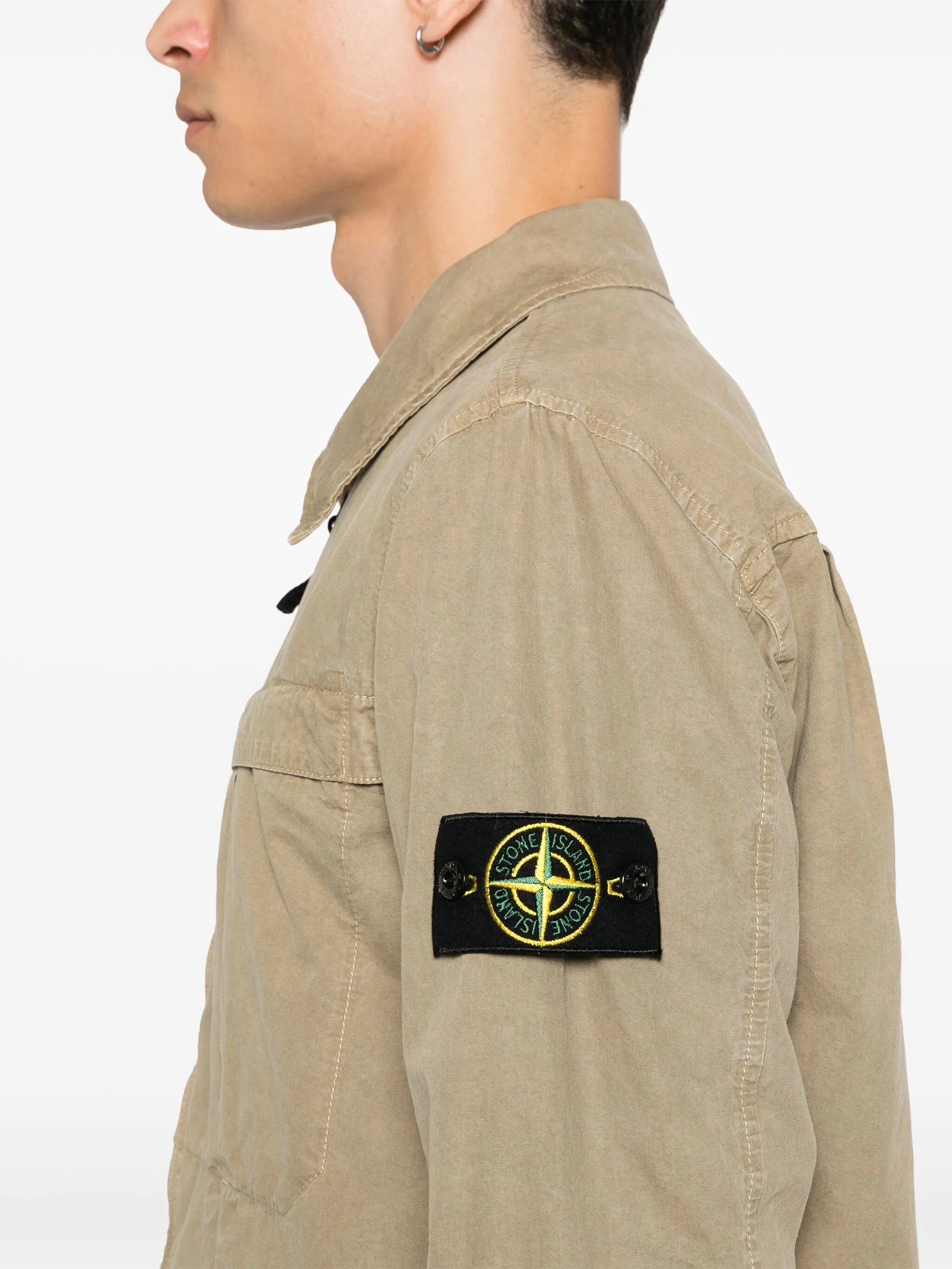 garment dyed canvas shirt