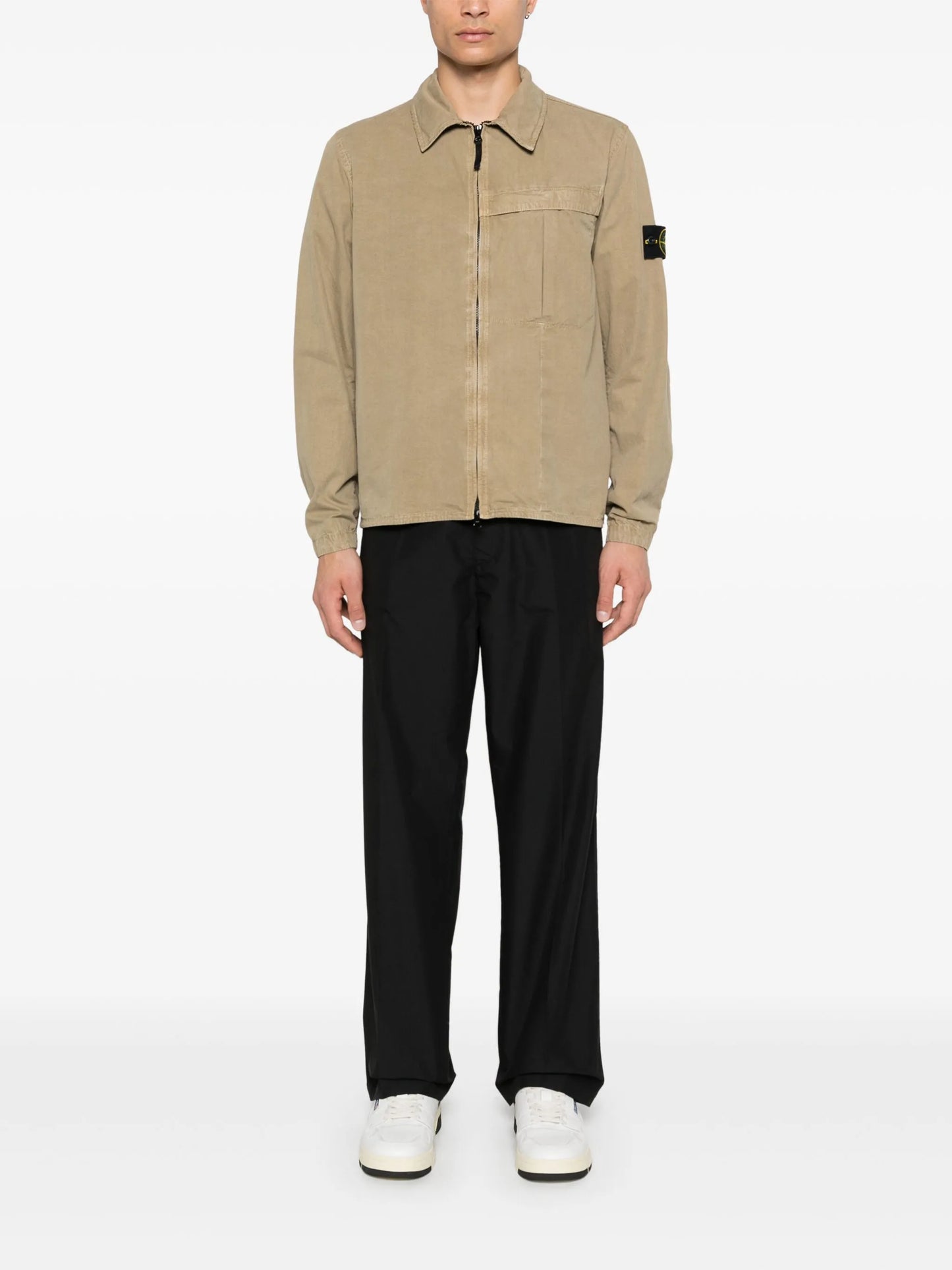 garment dyed canvas shirt