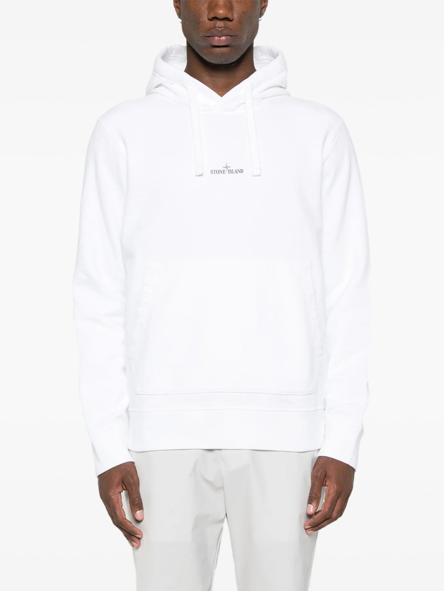 logo-print hoodie