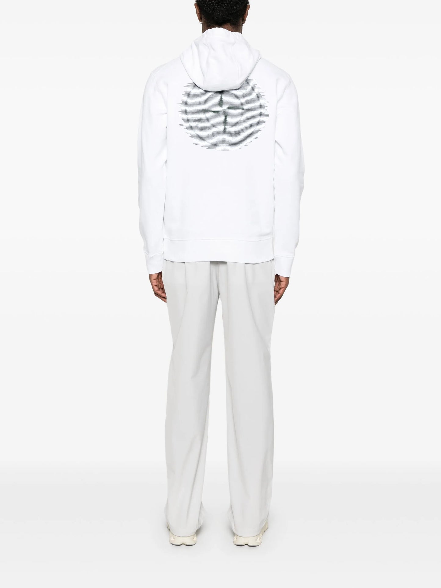 logo-print hoodie
