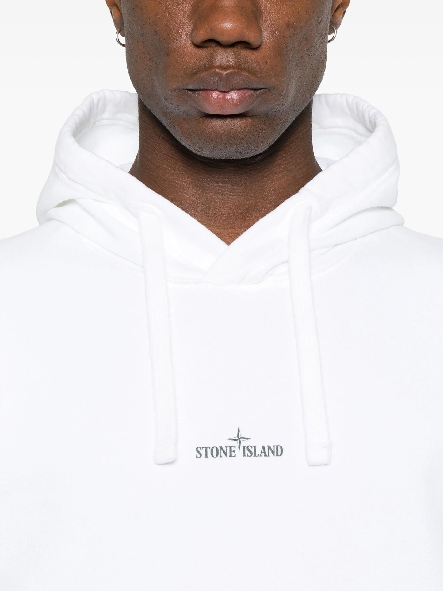 logo-print hoodie