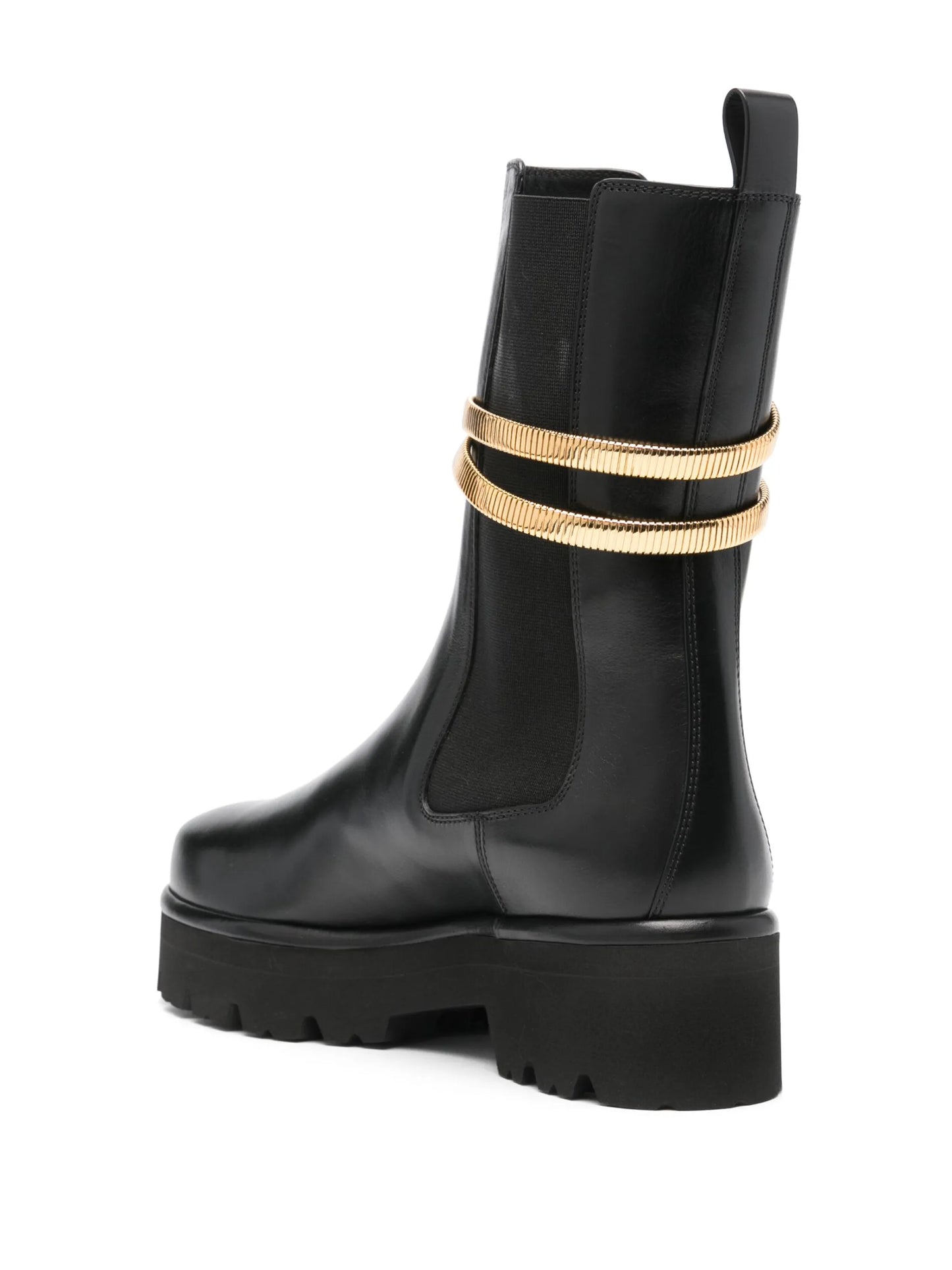45mm snake-detail boots