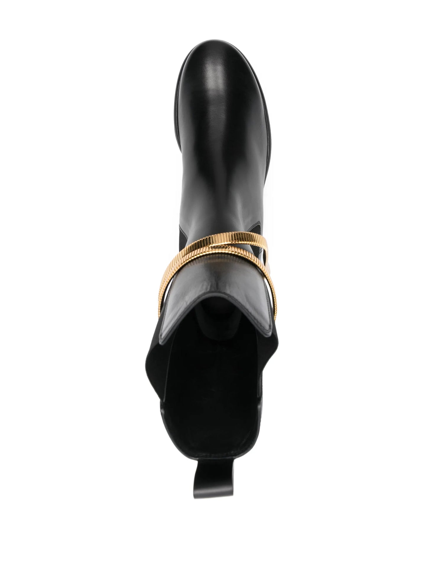 45mm snake-detail boots