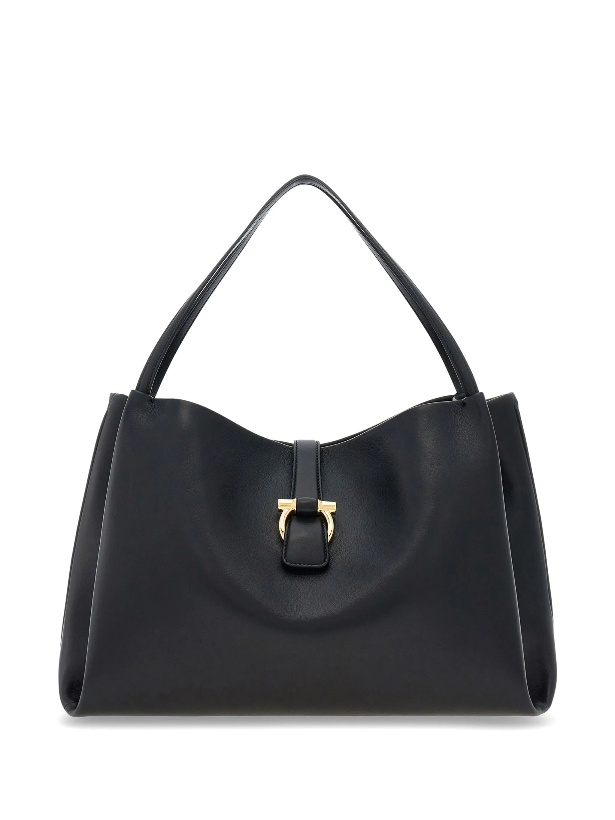 large leather tote bag