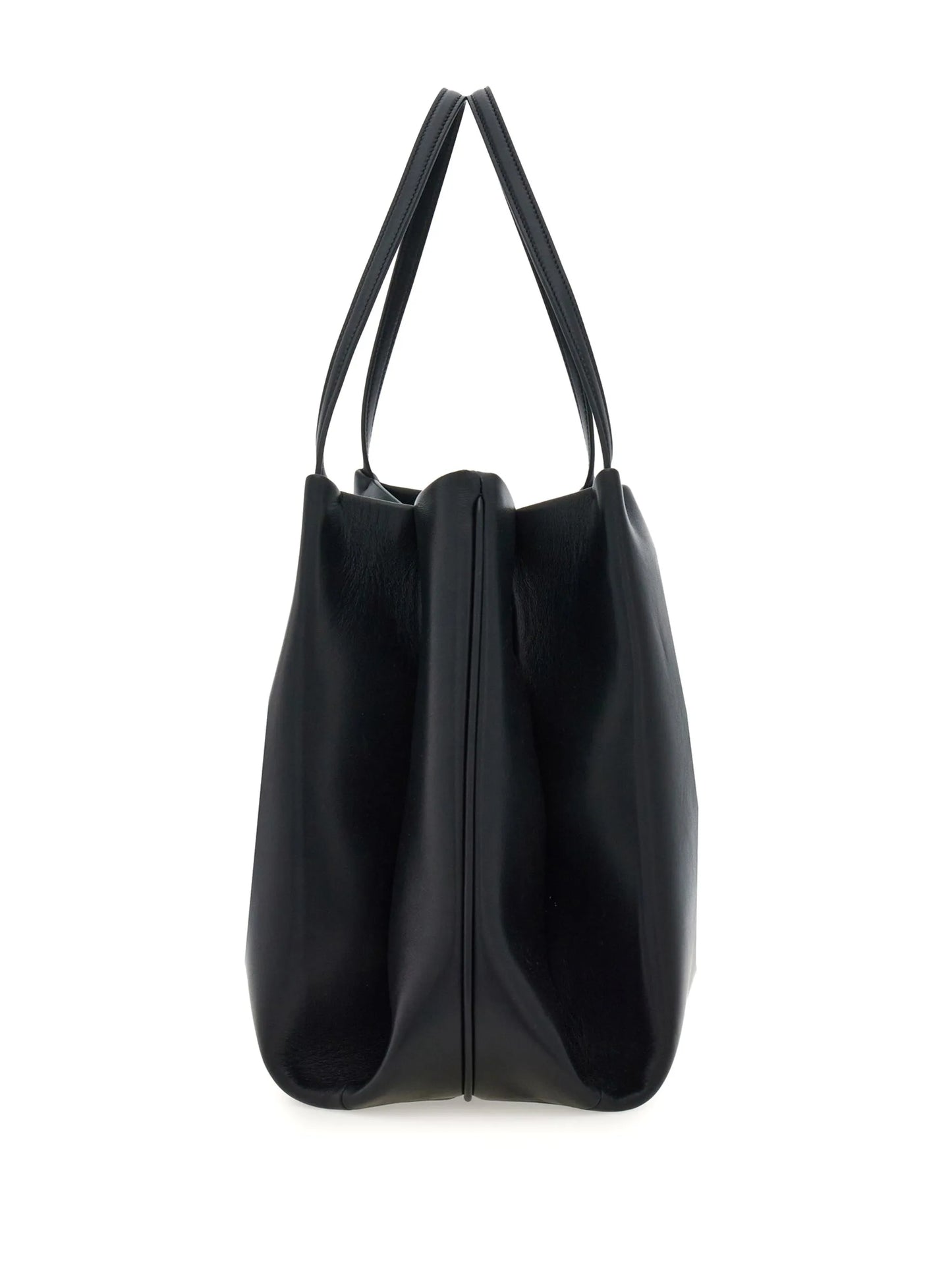 large leather tote bag