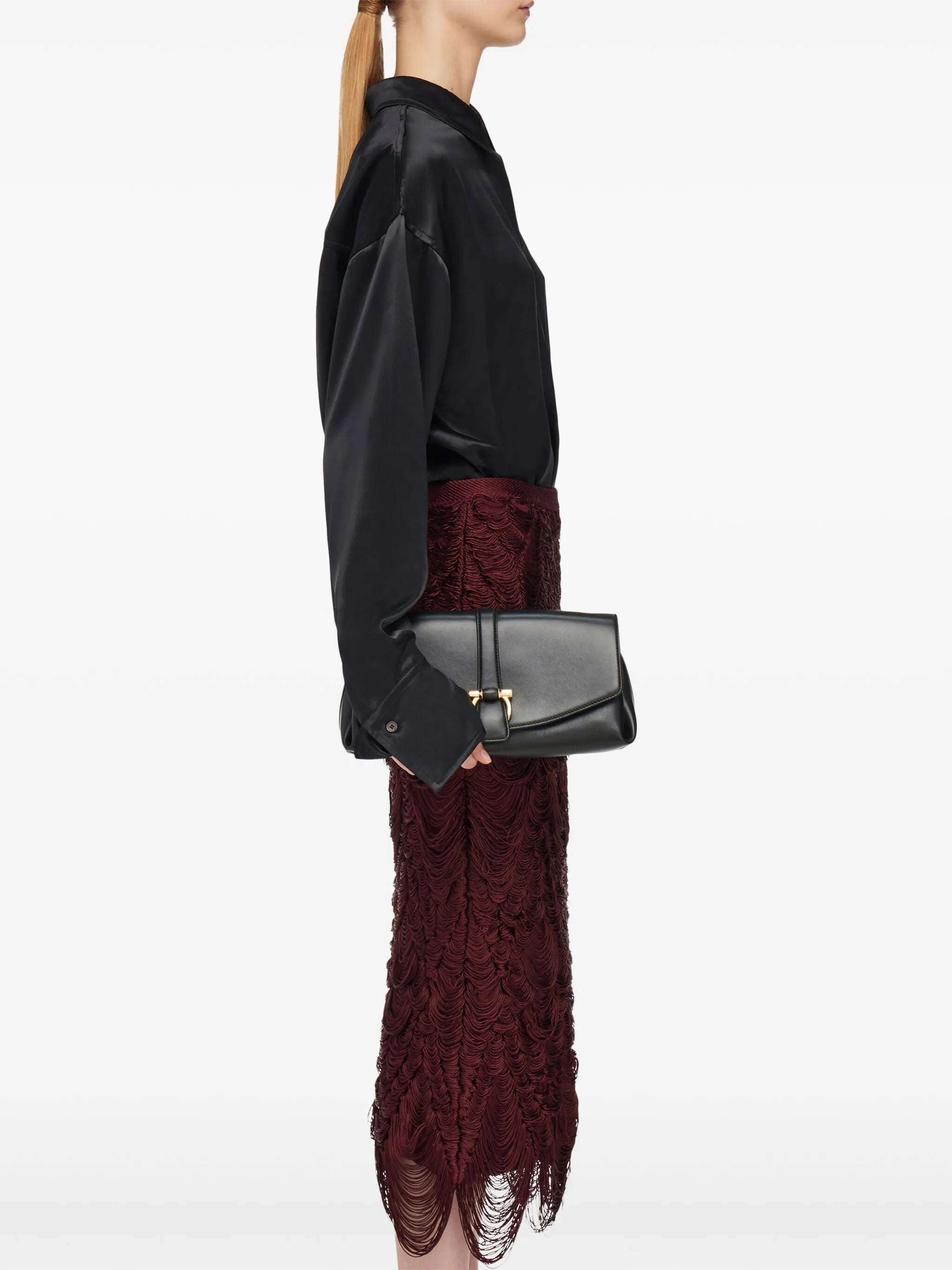 medium front-flap soulder bag