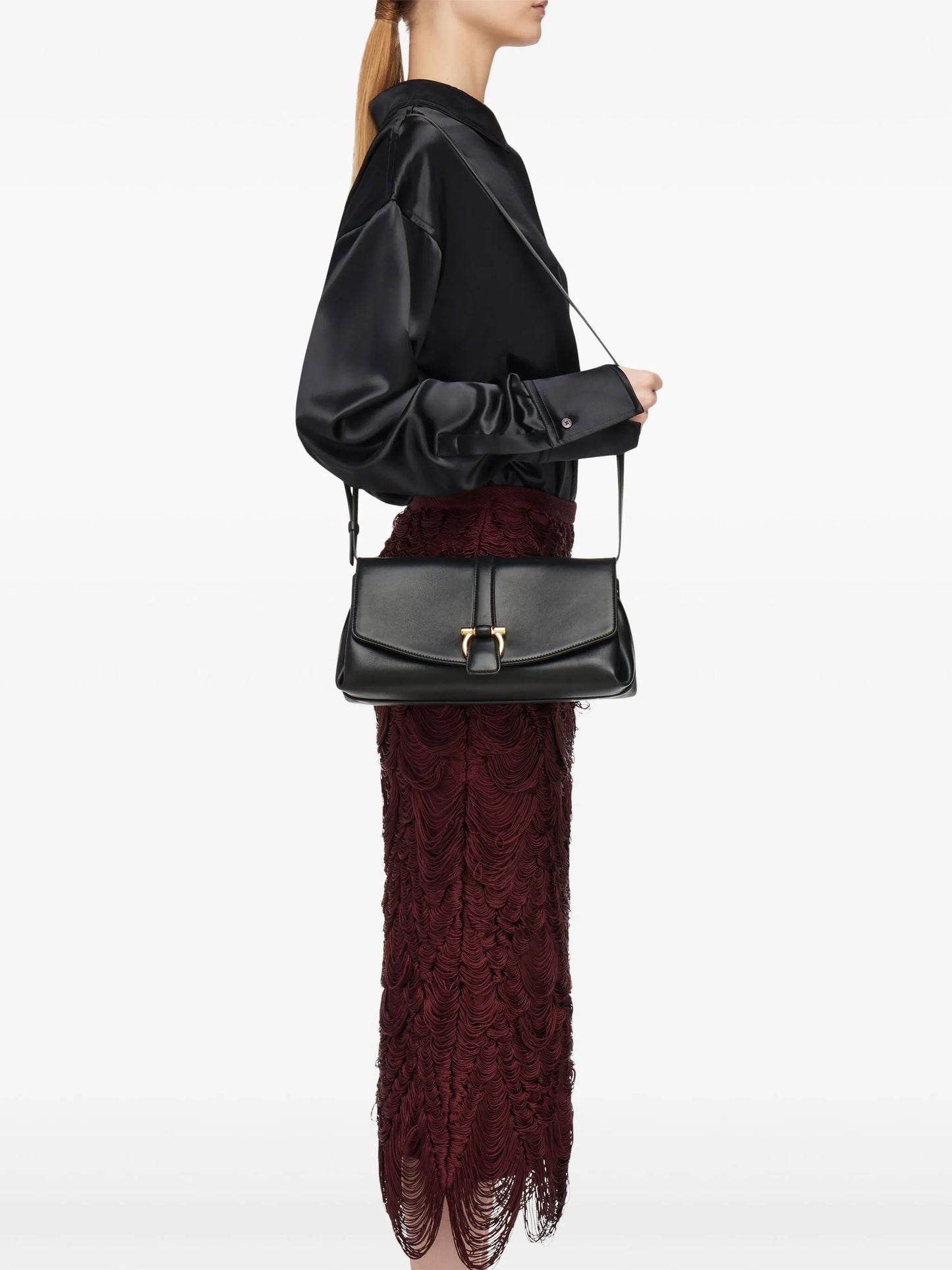 medium front-flap soulder bag