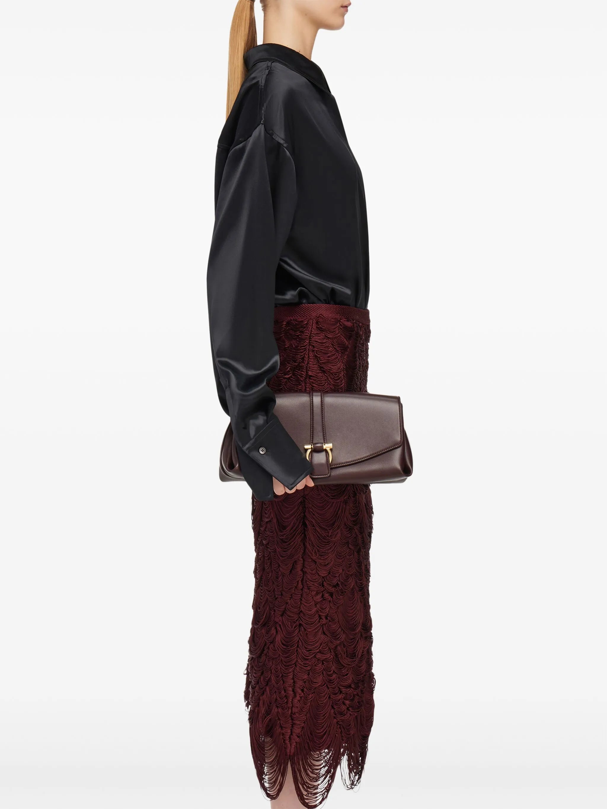 small front flap crossbody bag