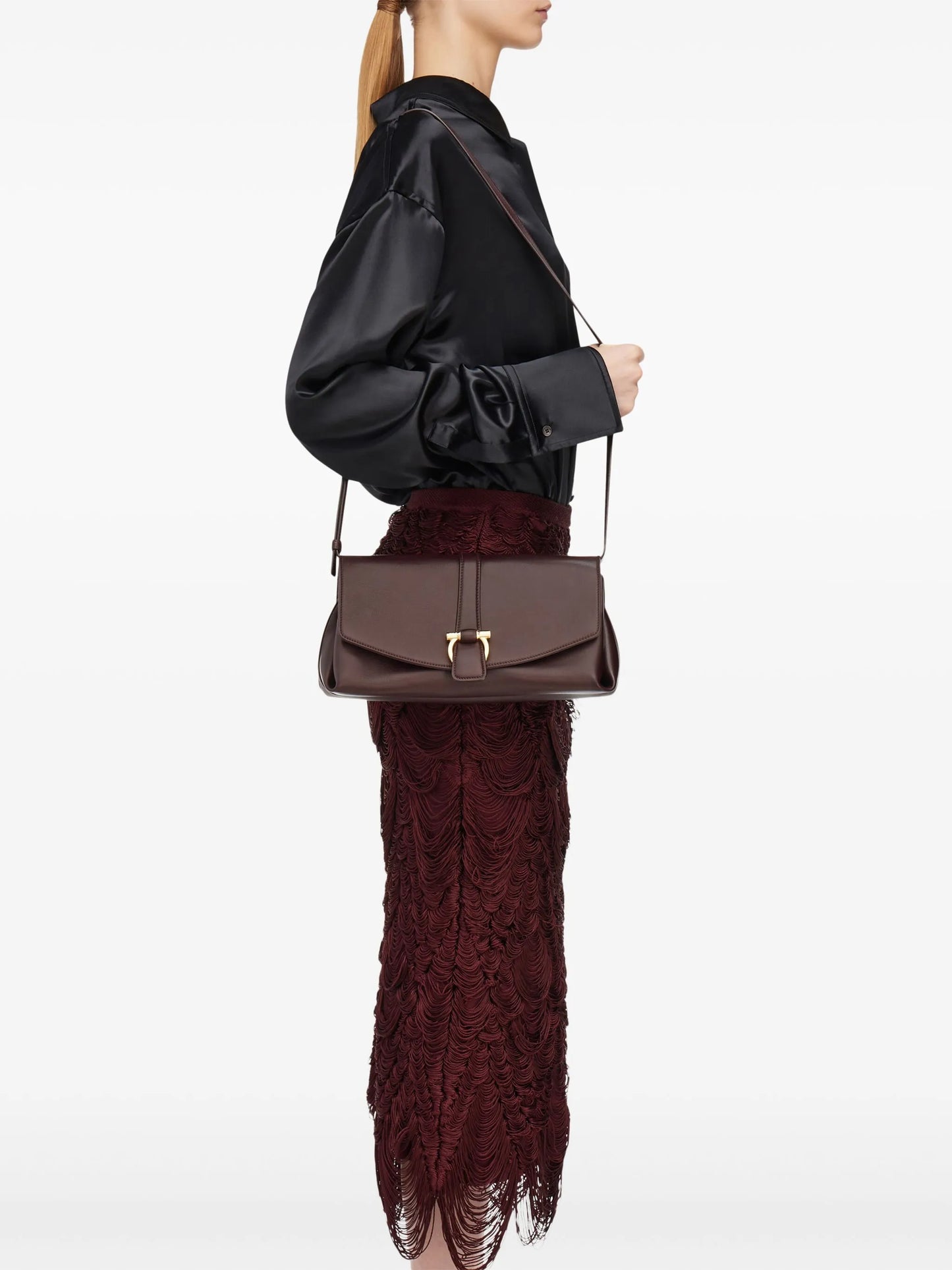 small front flap crossbody bag