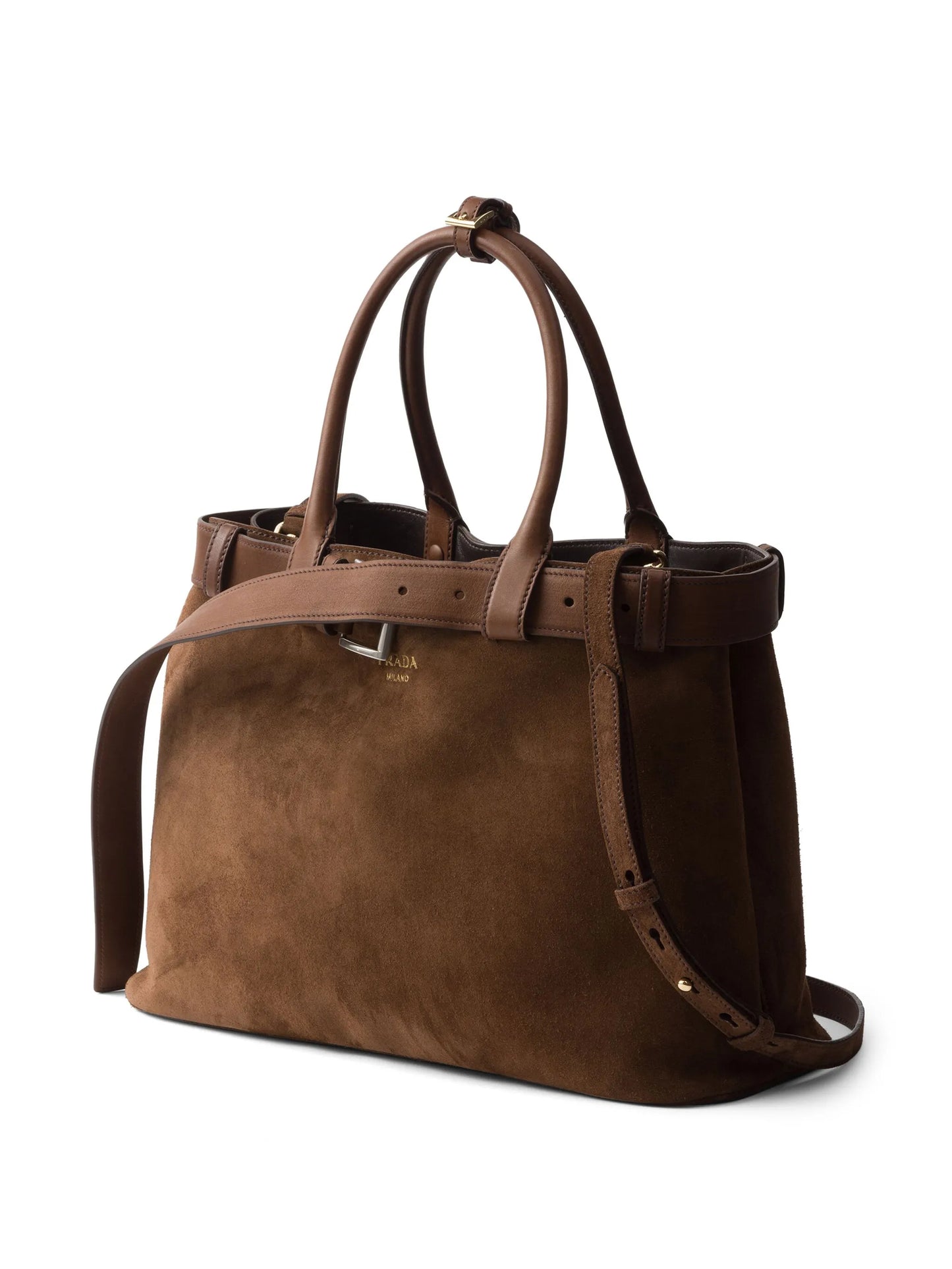 Buckle tote bag