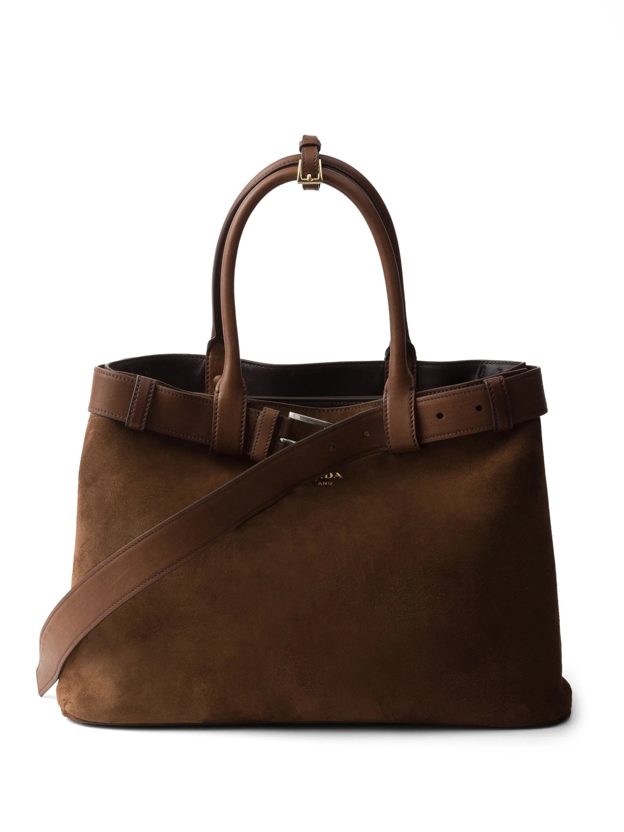 Buckle tote bag