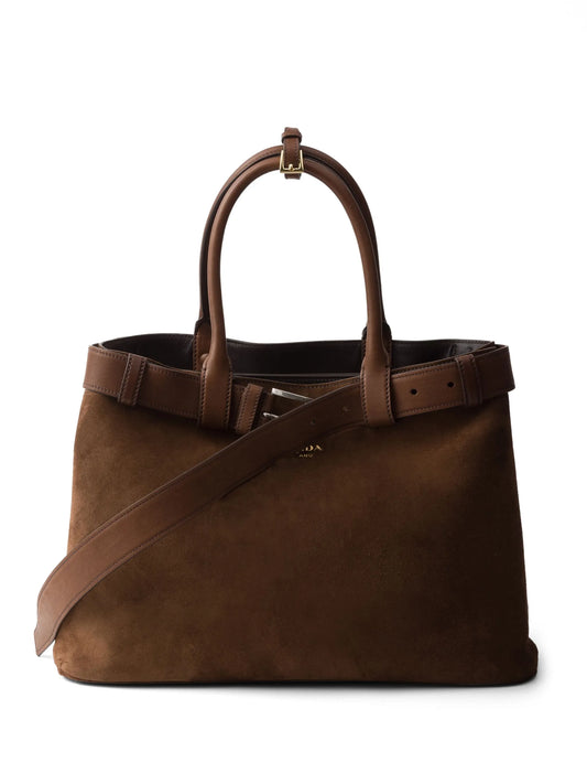 Buckle tote bag
