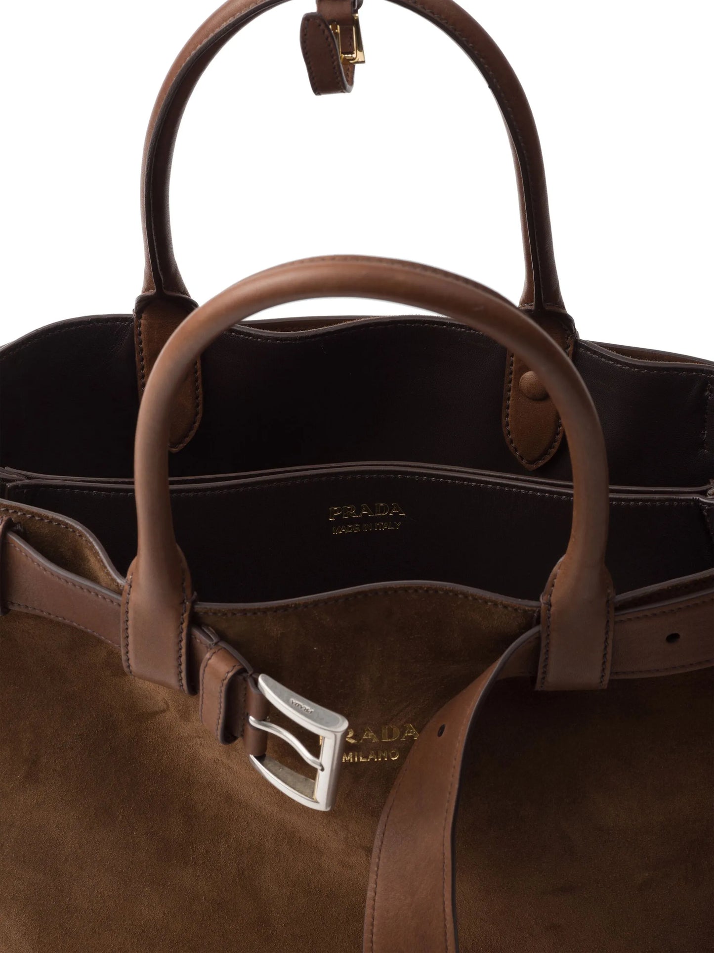 Buckle tote bag